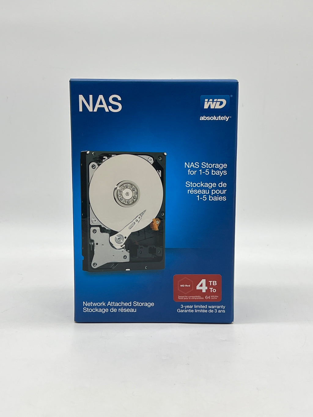 Western Digital Red 4TB Hard Drive WDBMMA0040HNC-NRSN - New In Box