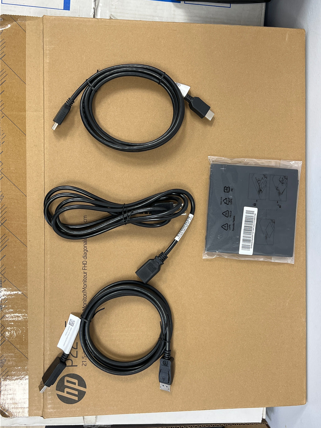 HP P22 G5 21.5" FHD Monitor Black - New