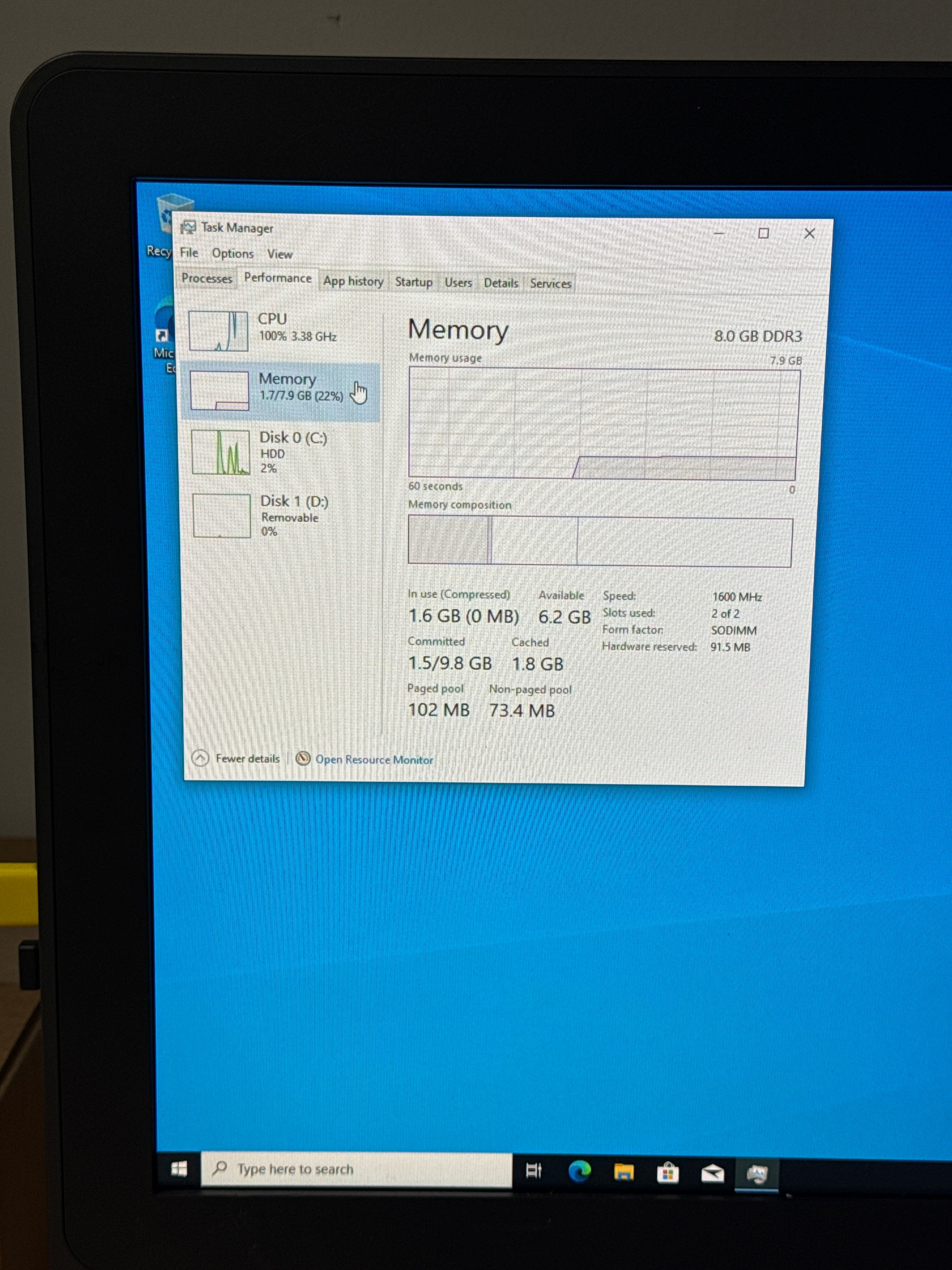 Dell  Optiplex 9020 AIO i5-4670S 8GB RAM 500GB HDD - Used