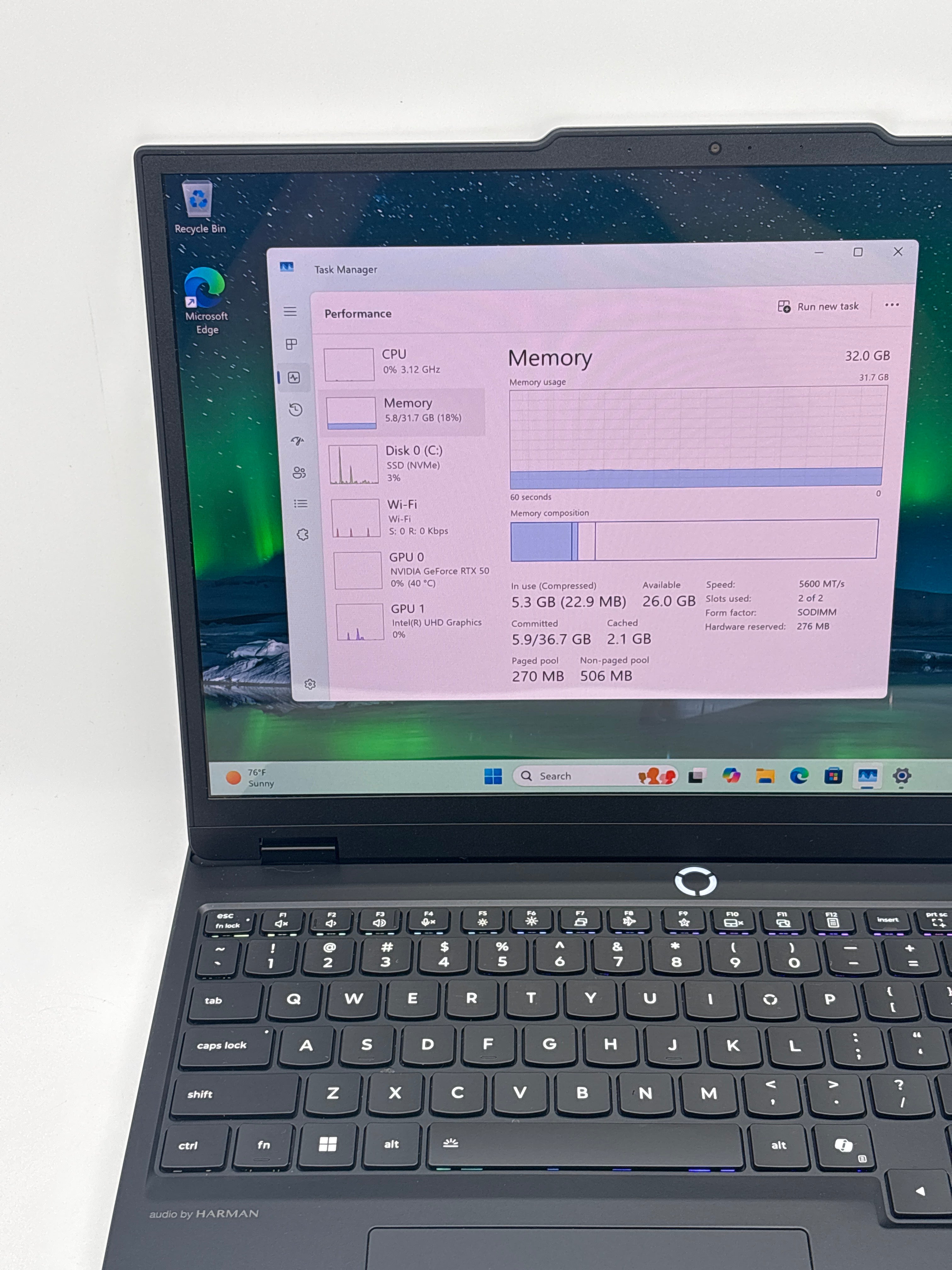 Lenovo Legion 5 15IRX10 i9-14900HX 32 GB RAM 1 TB SSD RTX 5070