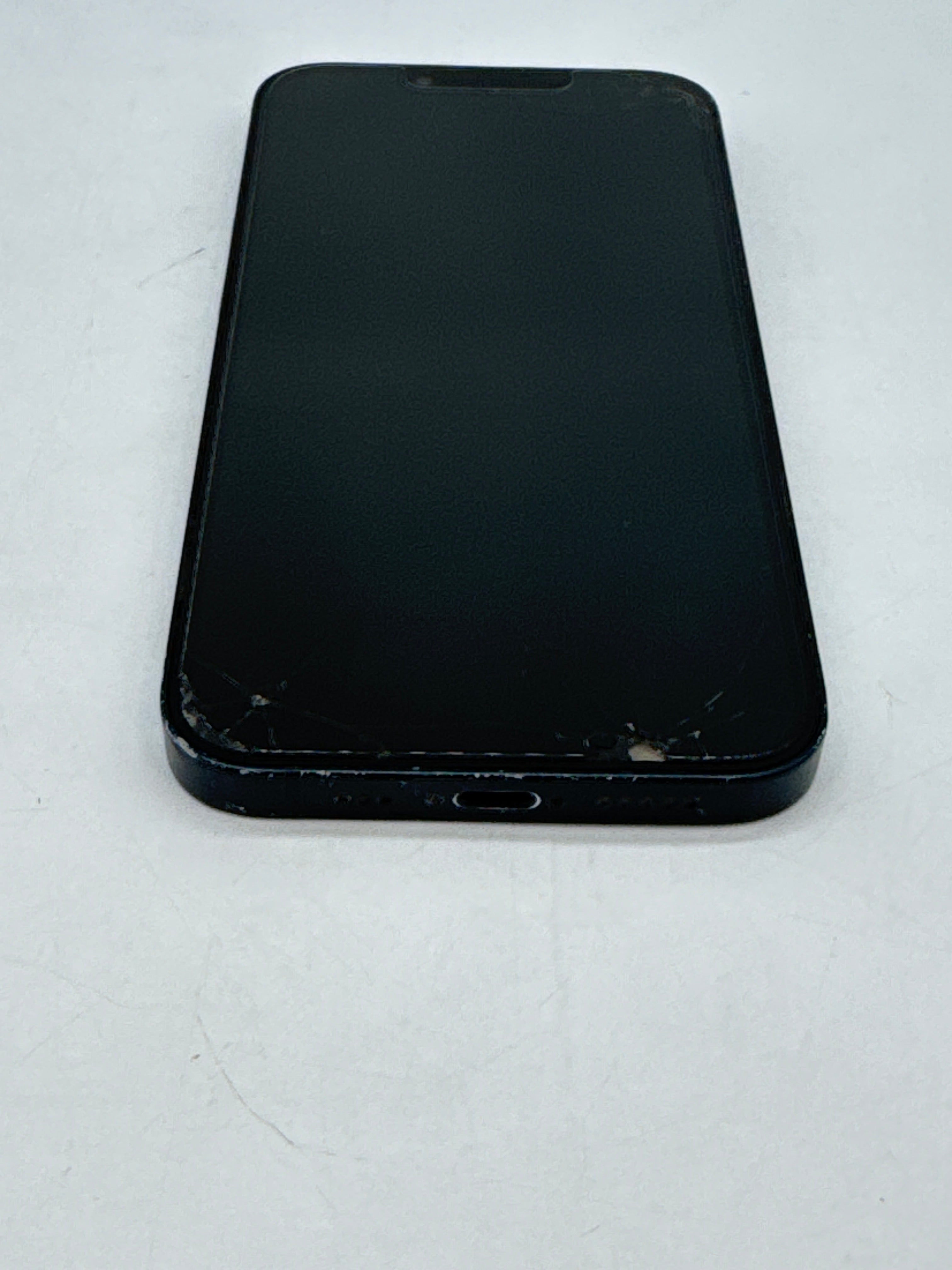Apple iPhone 13 128GB Unlocked Midnight - Cracked Screen/Back