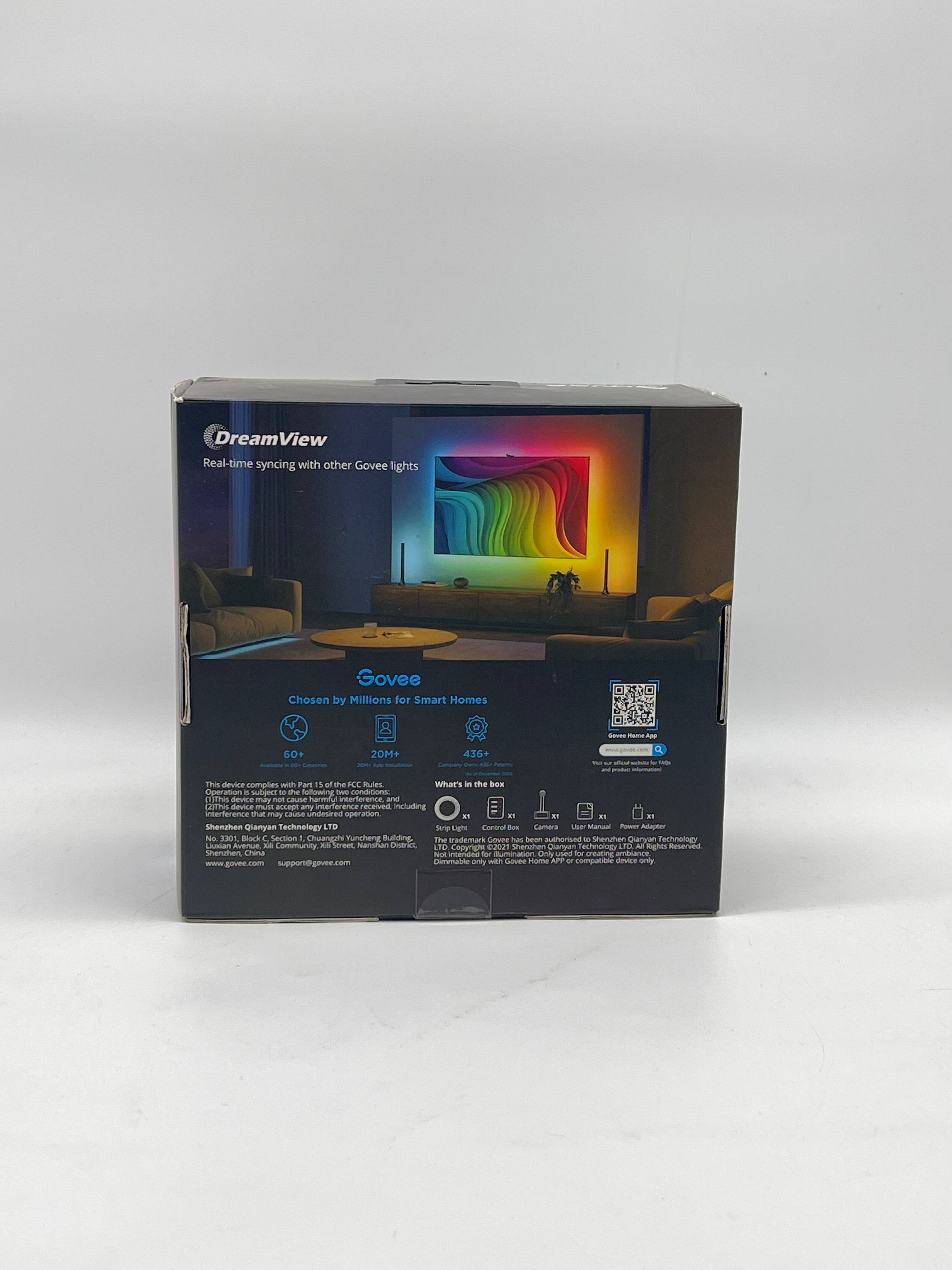 Govee Smart Light Strip (H6098B) - Multicolor LED Indoor Light with App Control