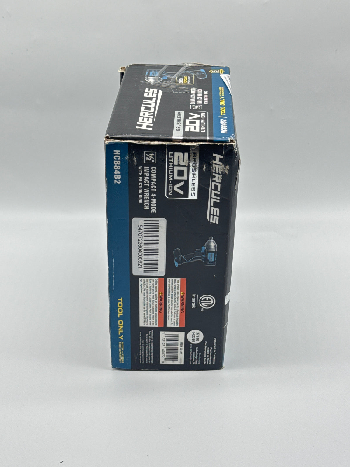 Hercules HCB82B2 12v 3/8 Compact Impact Wrench - New in Box