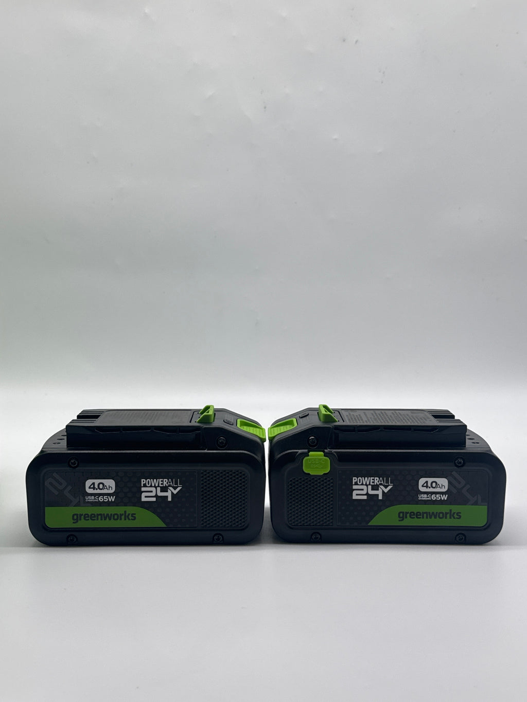 Greenworks 24V PowerAll Battery and Cable Kit 4.0Ah Li-Ion 2-Pack - Used