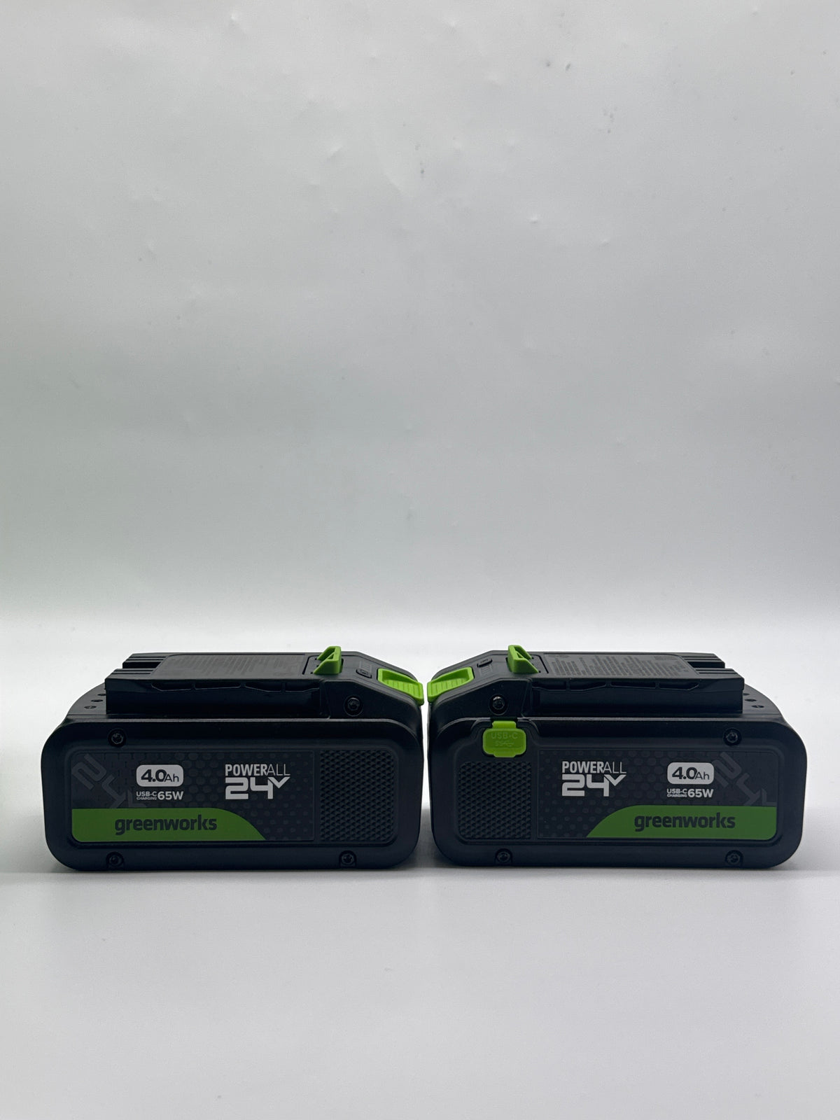 Greenworks 24V PowerAll Battery and Cable Kit 4.0Ah Li-Ion 2-Pack - Used
