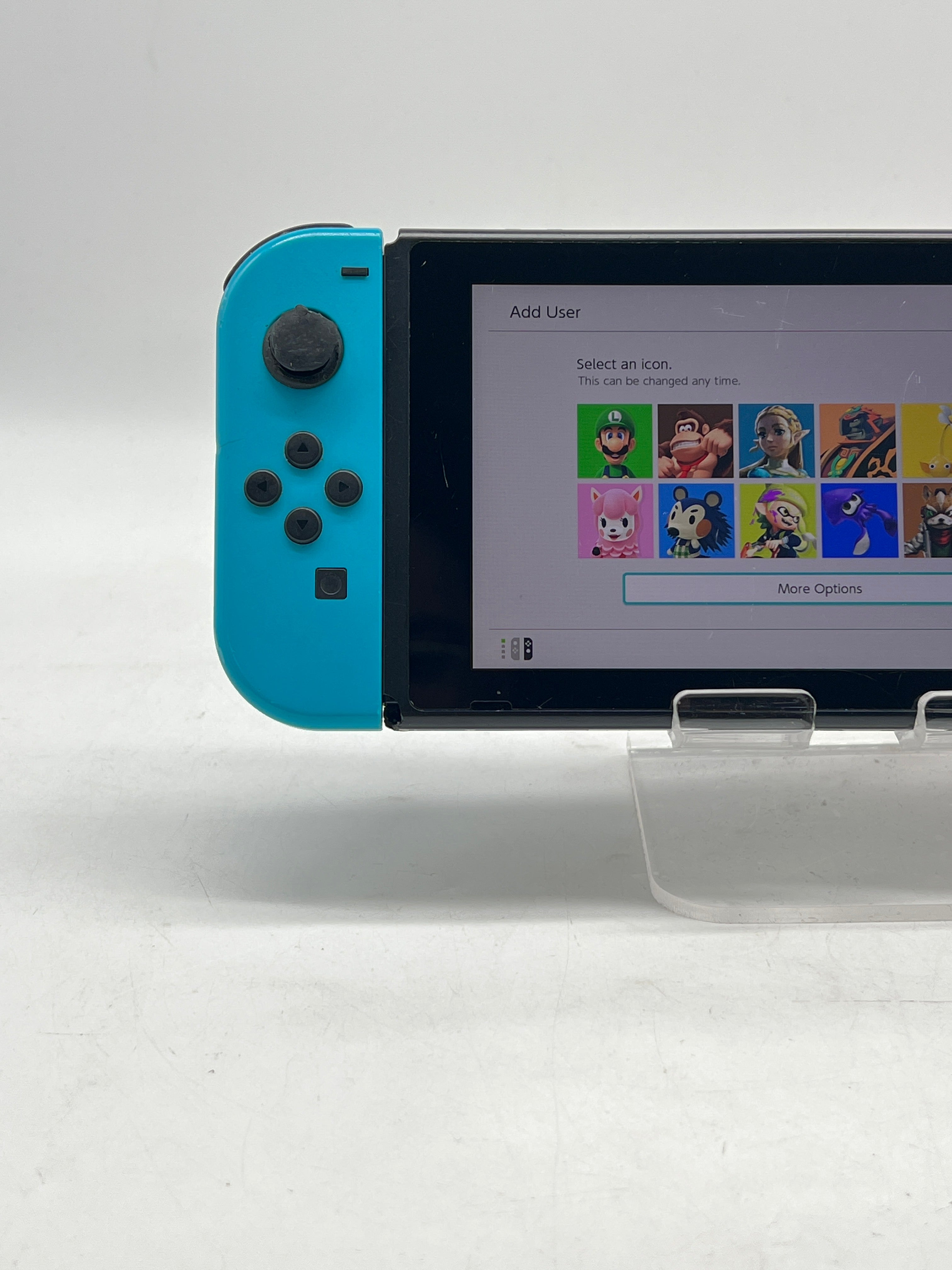 Nintendo Switch V2 HAC-001(-01) 32GB Red/Blue Joy-Con - READ