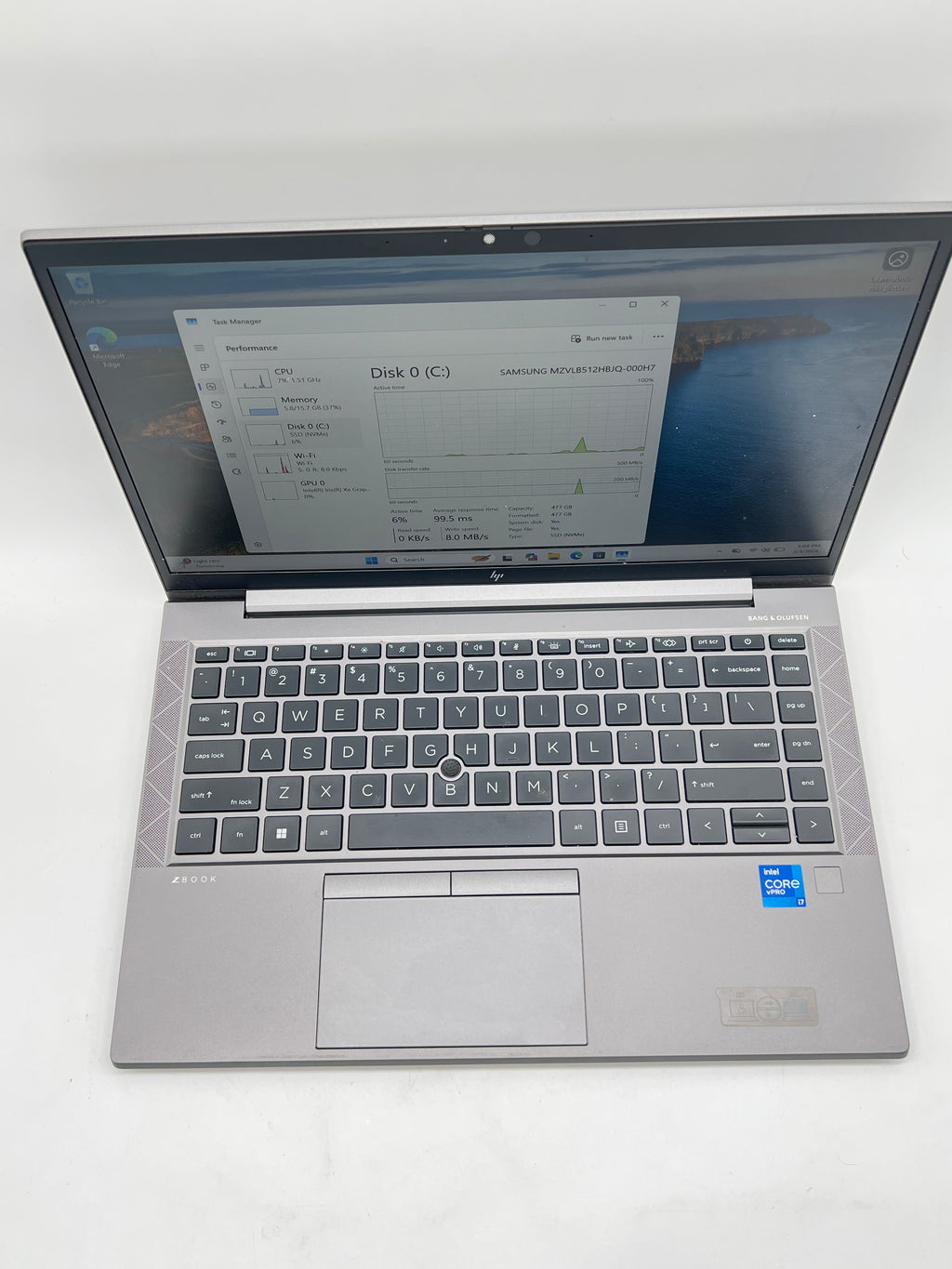 HP ZBook Firefly 14 G8 14 i7-1185G7 16GB RAM 512GB SSD - Used