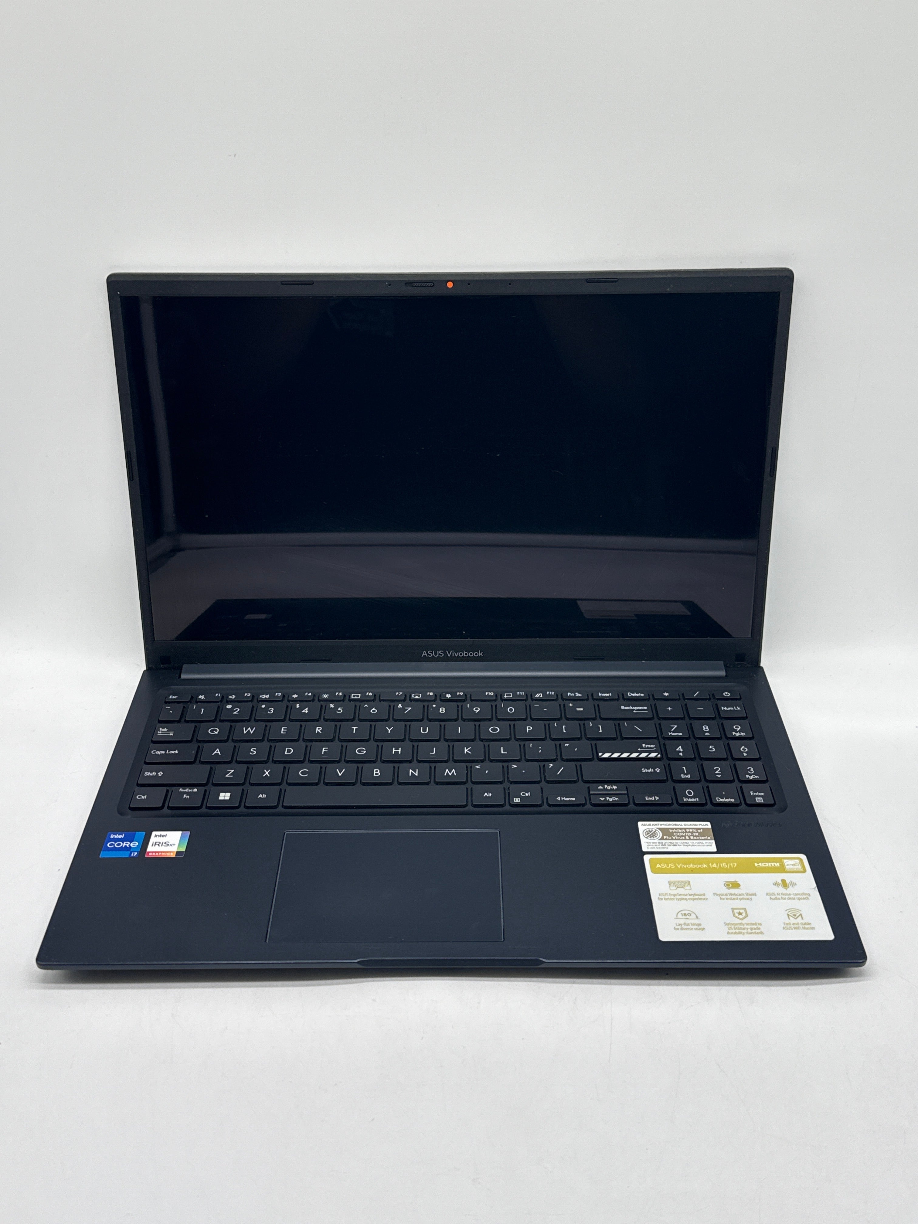 Asus Vivobook 15 F1504V Intel i7 8GB RAM 256GB SSD - Bios Locked/Remotely Managed
