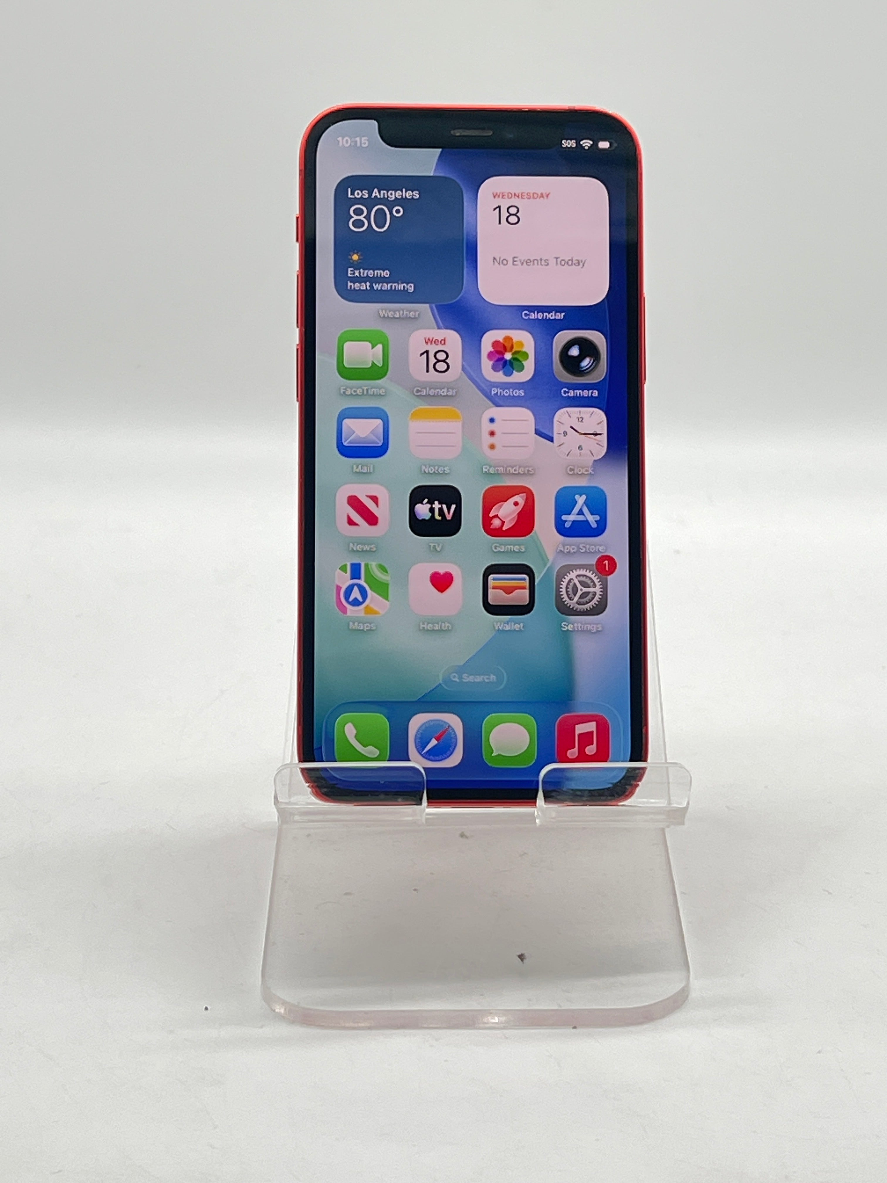 Apple iPhone 12 Mini 128GB Unlocked Red - For Parts (Bad Battery)