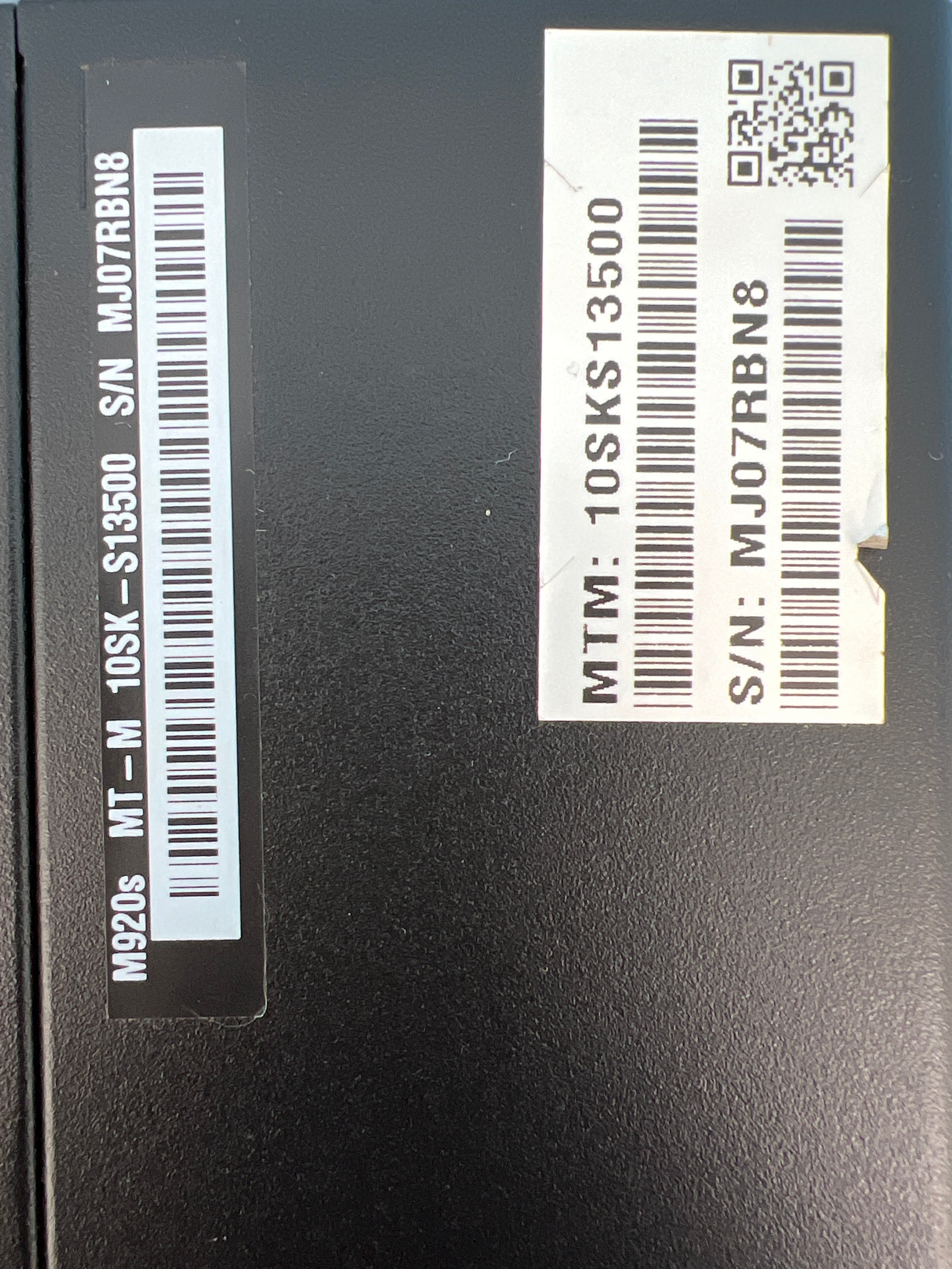 Lenovo ThinkCentre M920s i5-8500 16GB RAM 256GB SSD Black Used