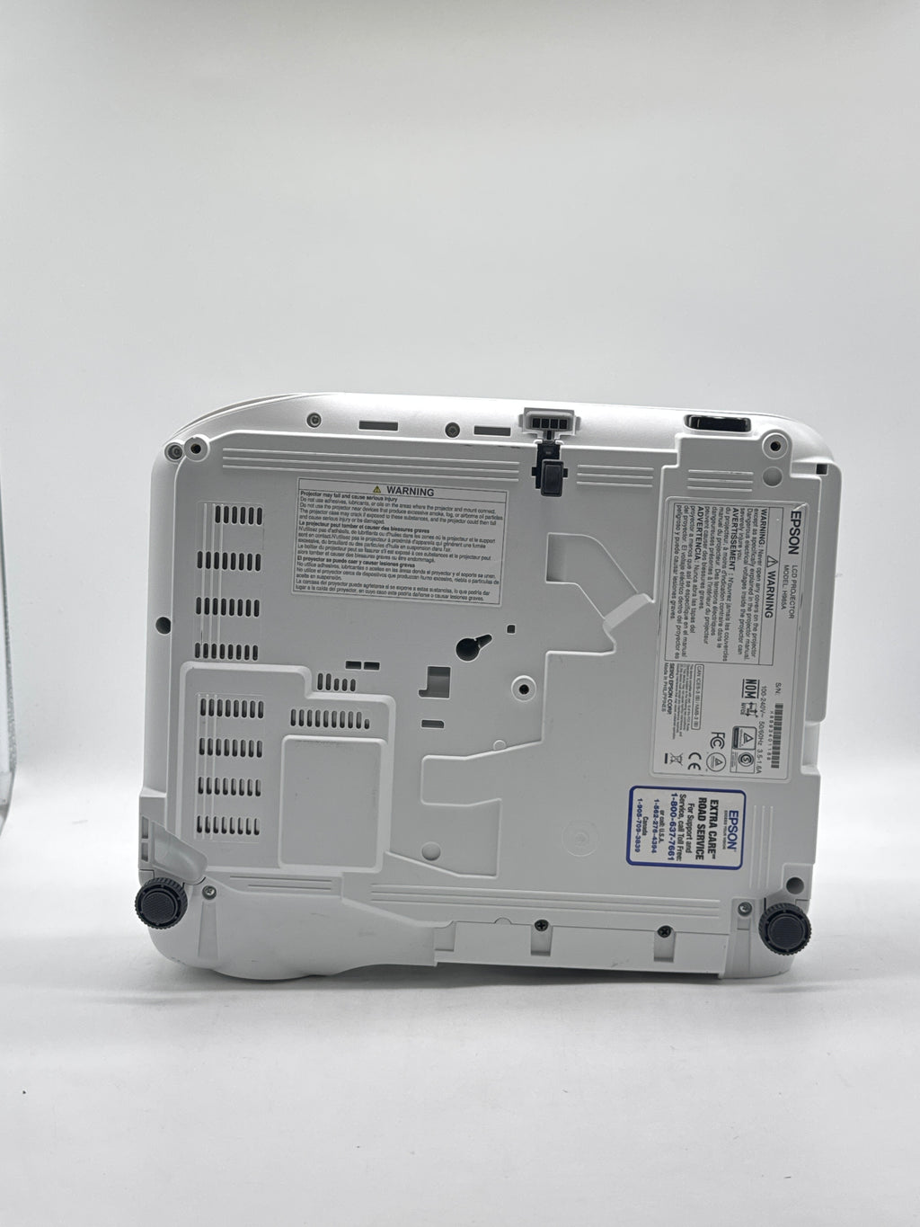 Epson PowerLite 119W H985A WXGA 3LCD Projector HDMI - Used