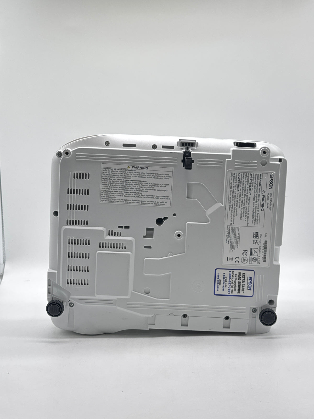Epson PowerLite 119W H985A WXGA 3LCD Projector HDMI - Used