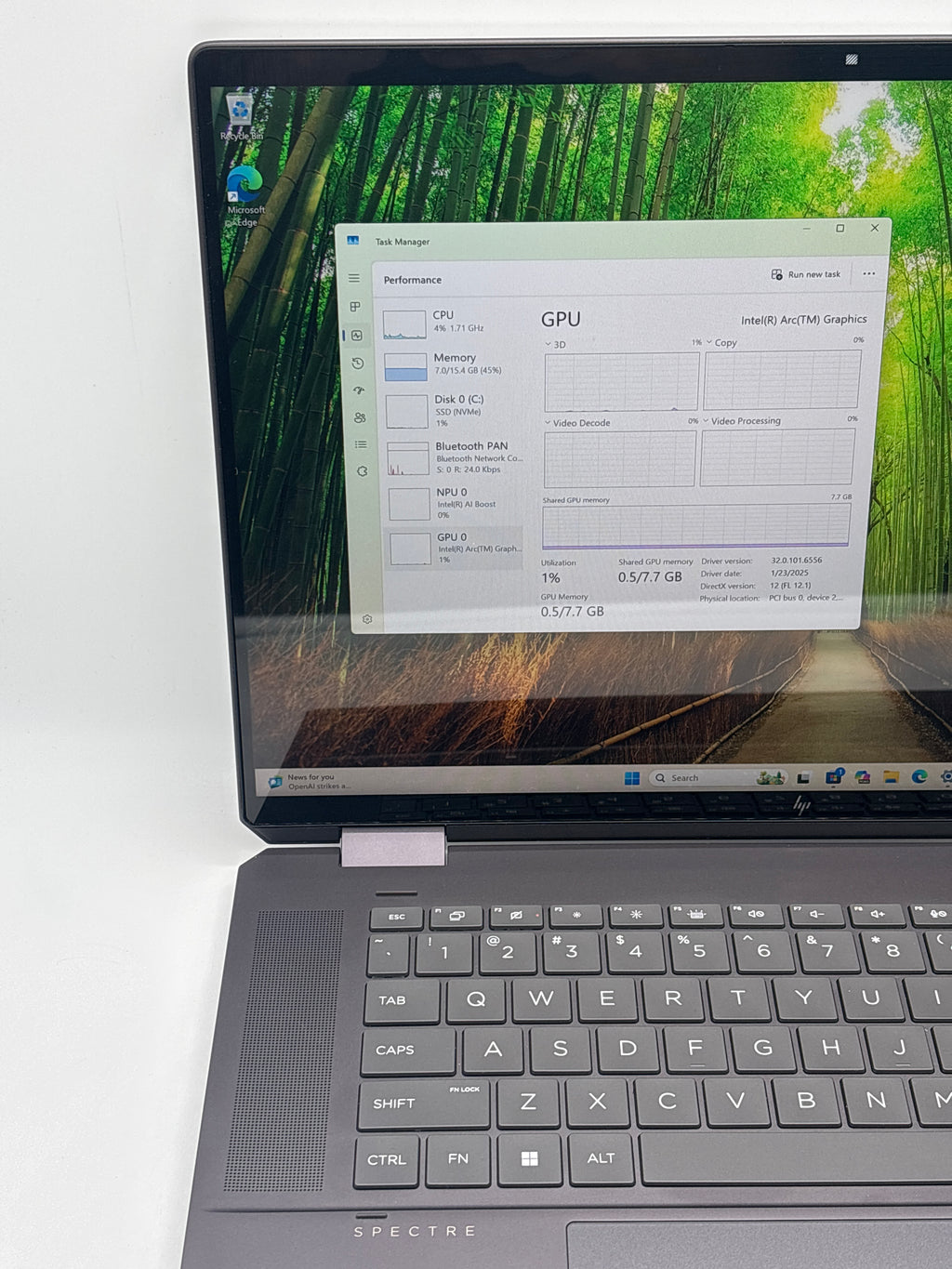 HP Spectre X360 16t-aa000 Ultra 7 155H 16GB RAM 512GB SSD