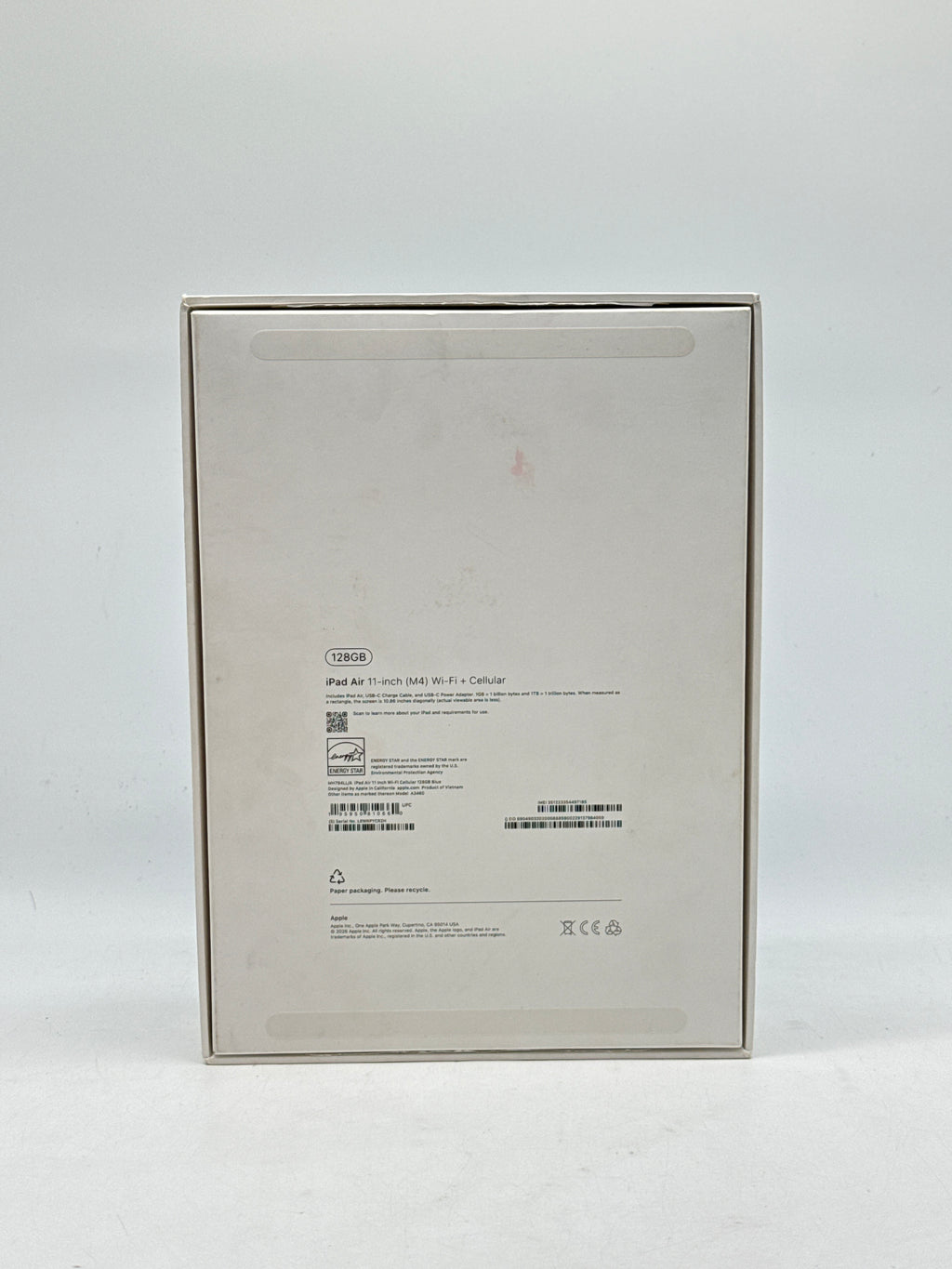 Apple iPad Air 11" M4 A3460 128GB Wi-Fi+Cellular Unlocked Blue Used w/ Box