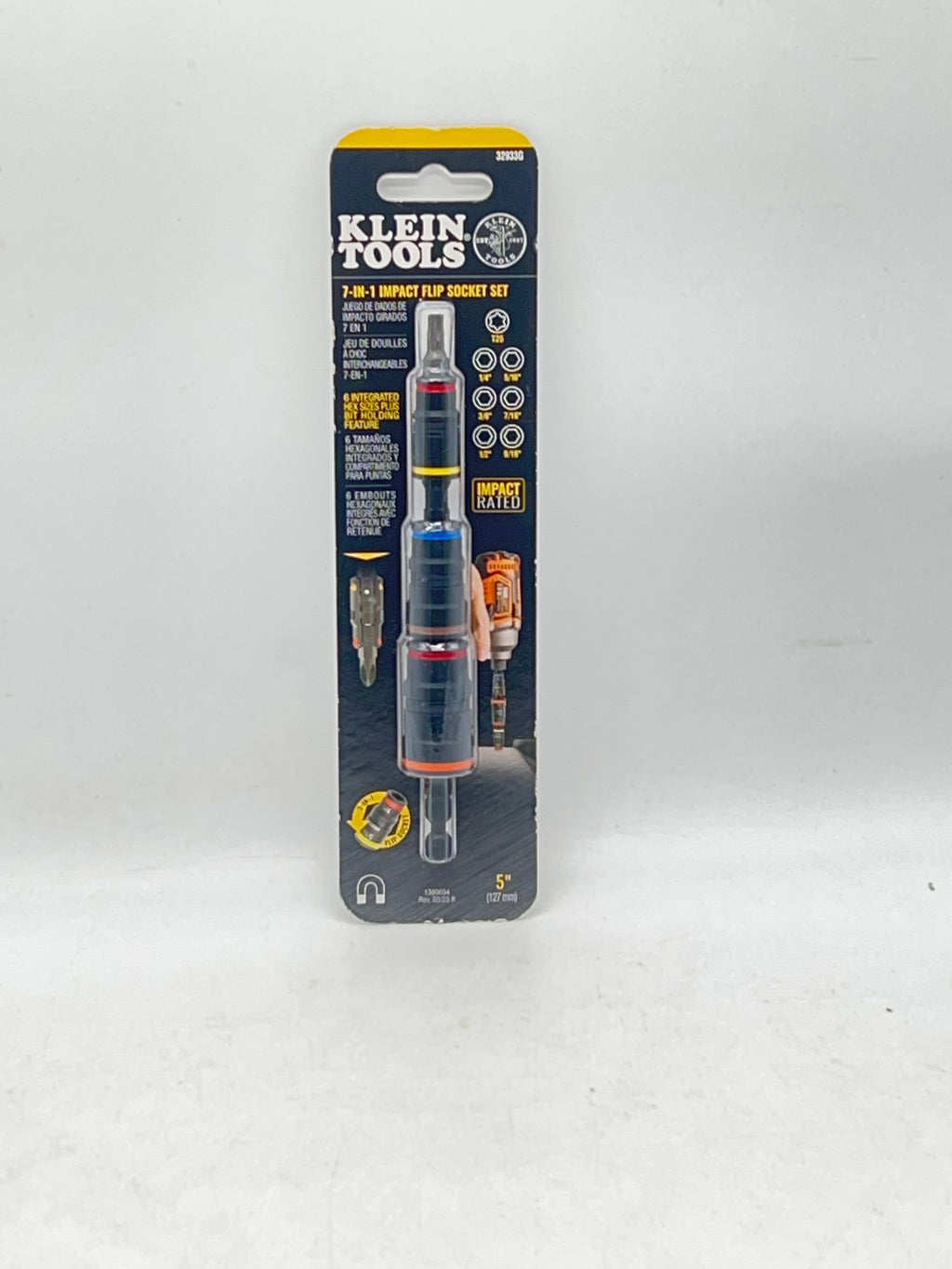 Klein Tools 32933G Bit Set 7 Pieces Black Steel T25 Hex New In Box