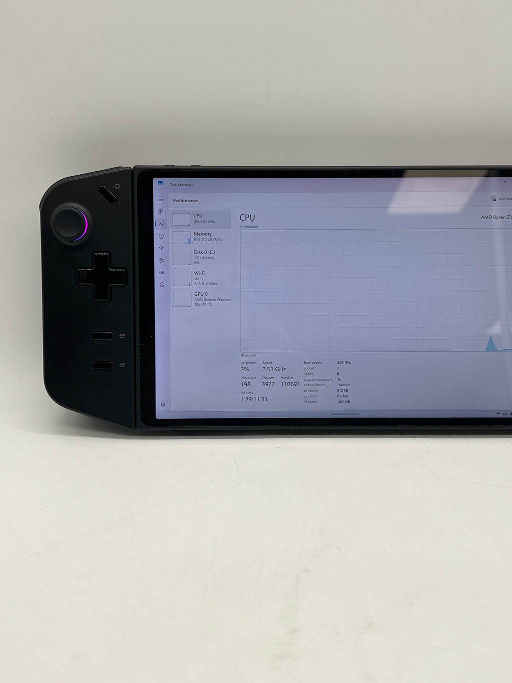 Lenovo Legion Go Handheld Console 8APU1  1TB Black - Used