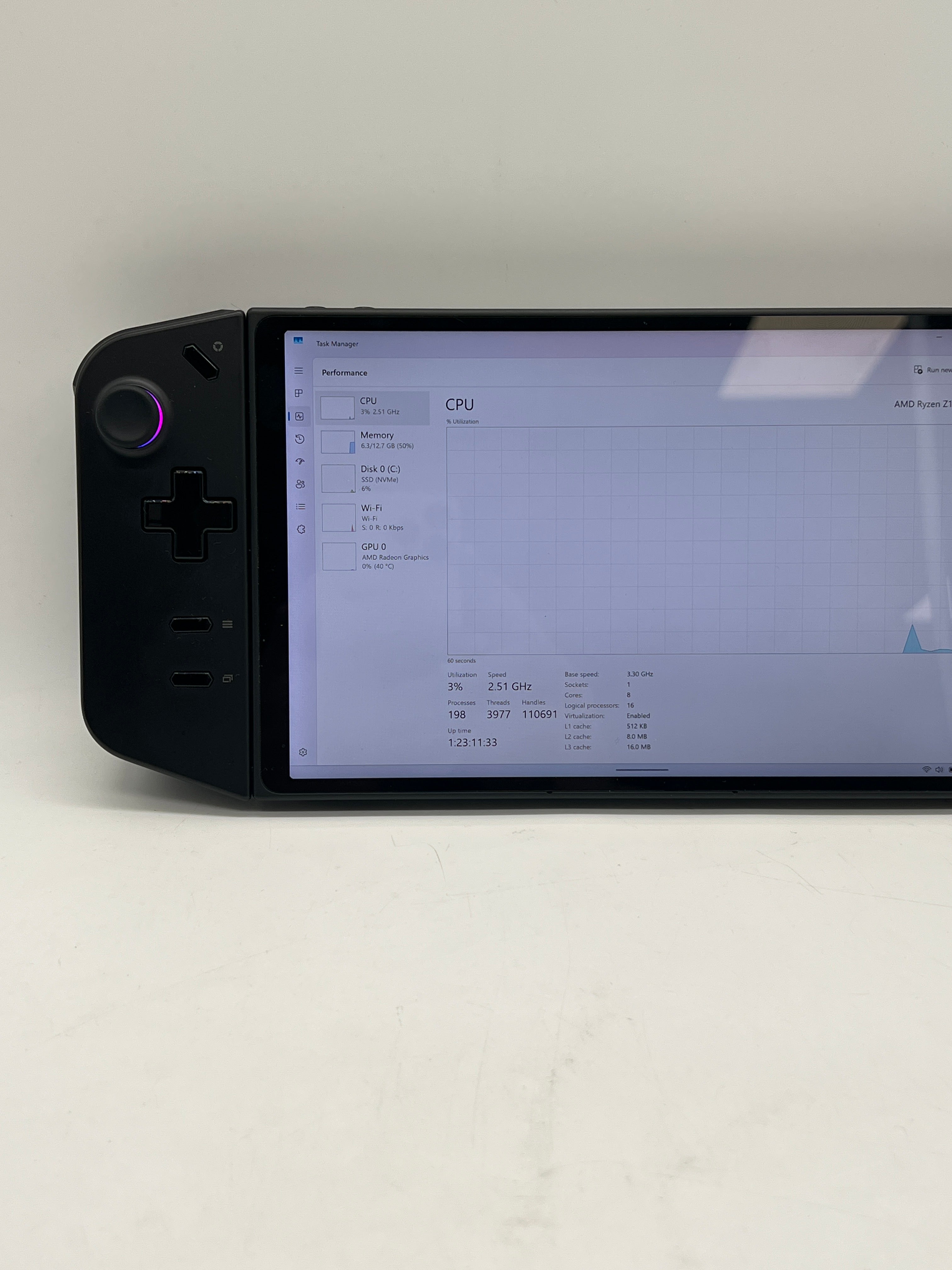Lenovo Legion Go Handheld Console 8APU1  1TB Black - Used