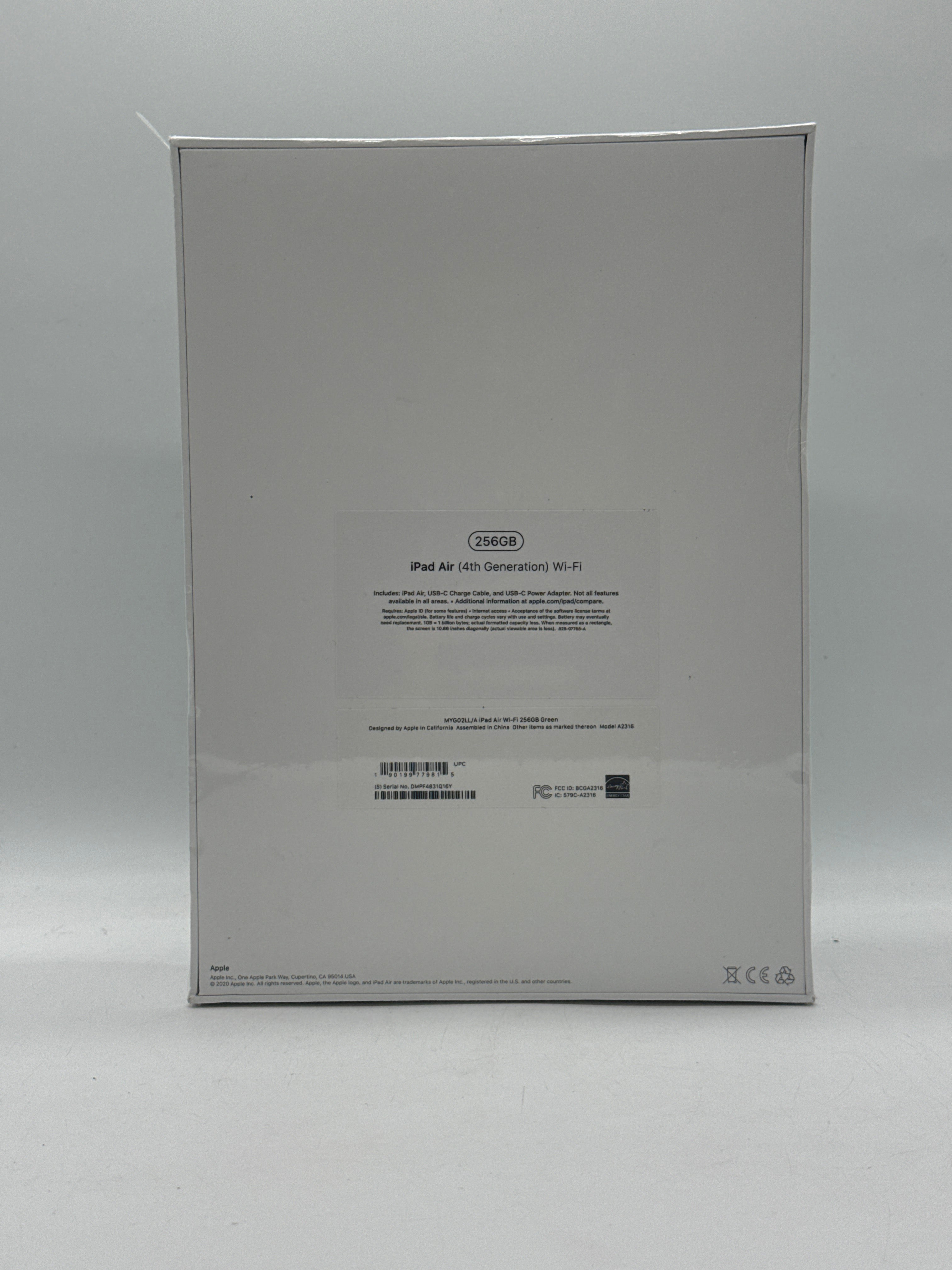 Apple iPad Air (4th Gen) A2316 256GB Wi-Fi - New In Box