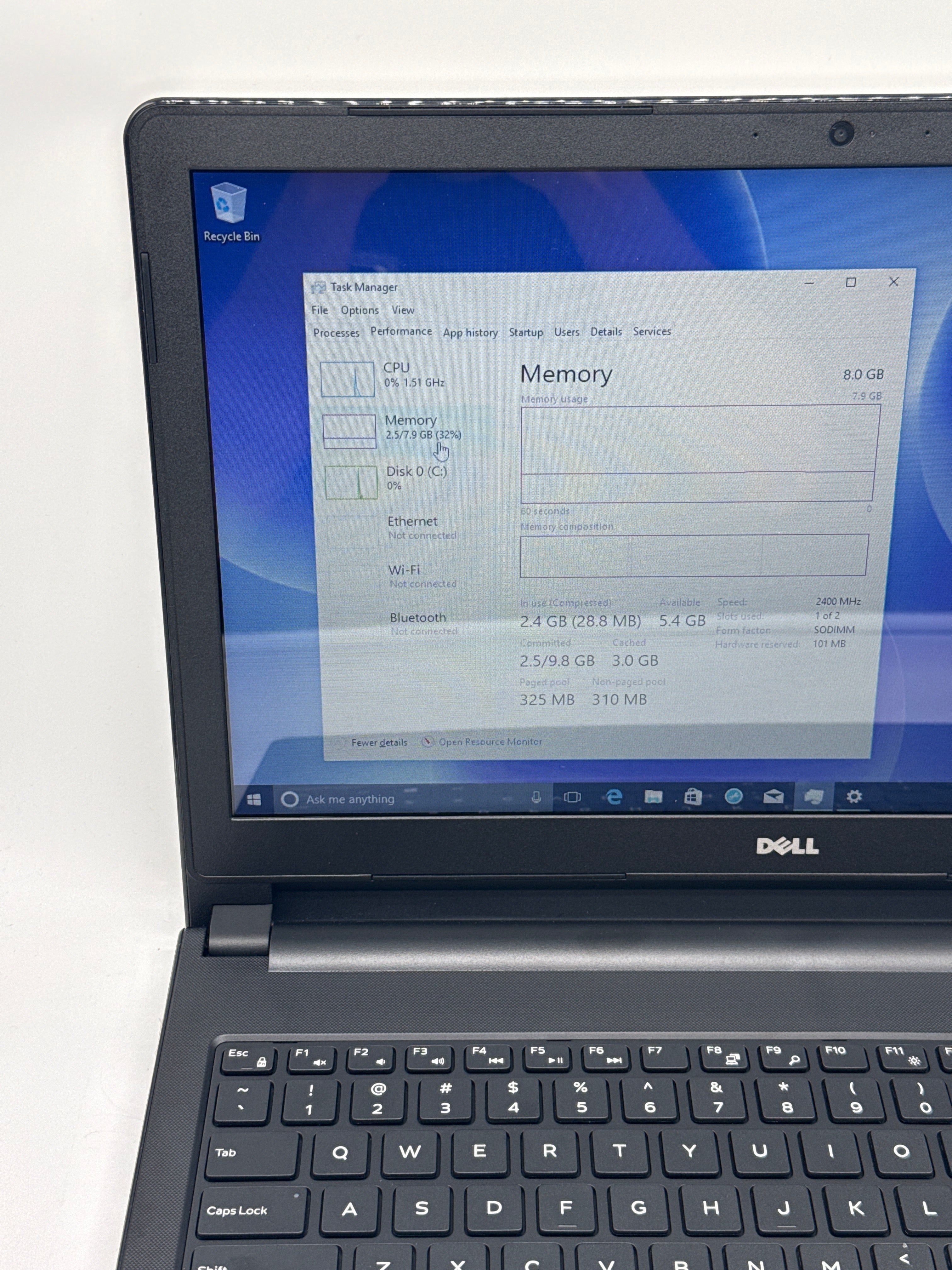 Dell Inspiron 5566 i5-7200U 8GB RAM 256GB SSD