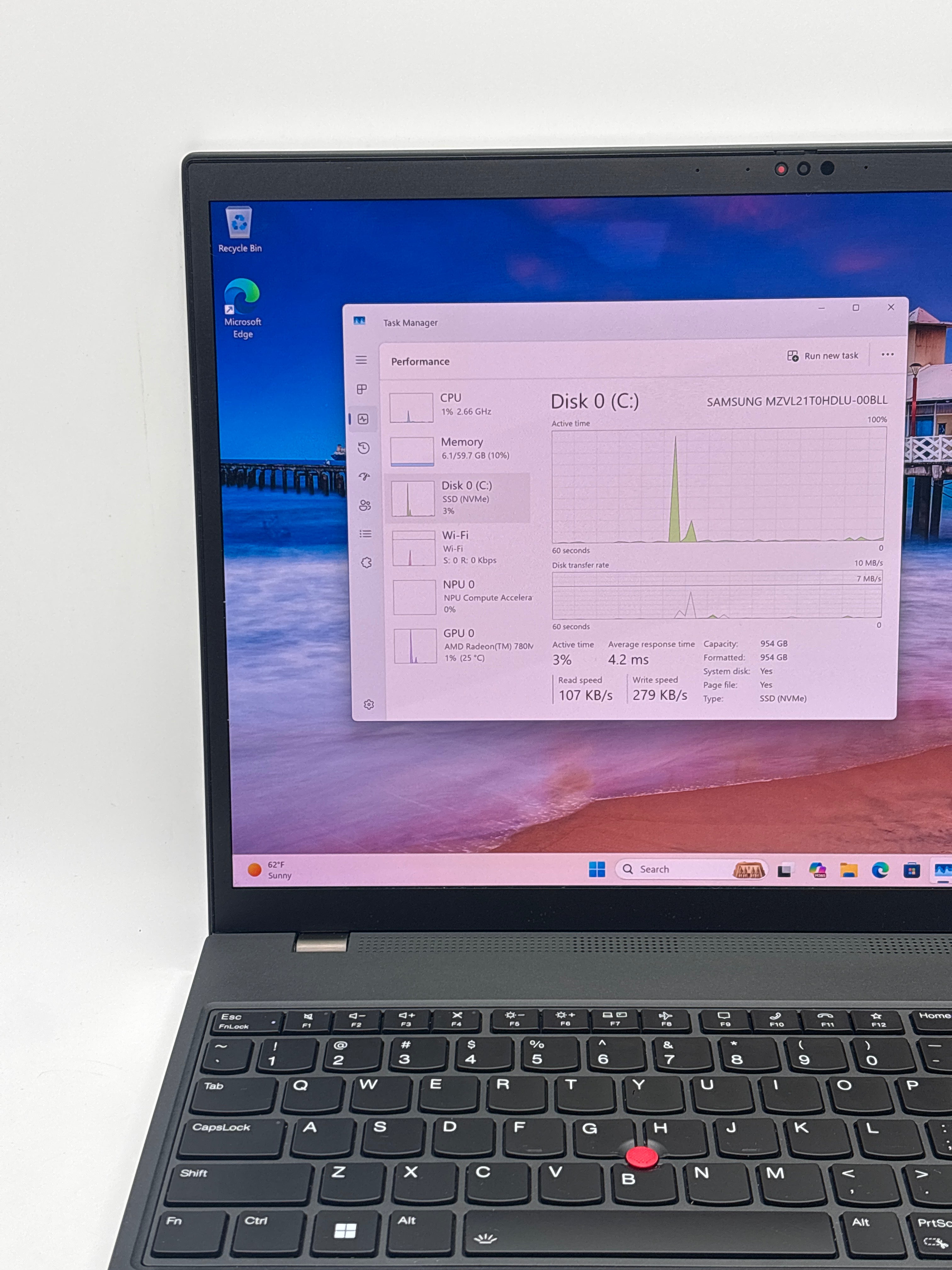 Lenovo ThinkPad P16s Gen 2 Ryzen 7 PRO 7840U 64GB RAM 1TB SSD - Warranty