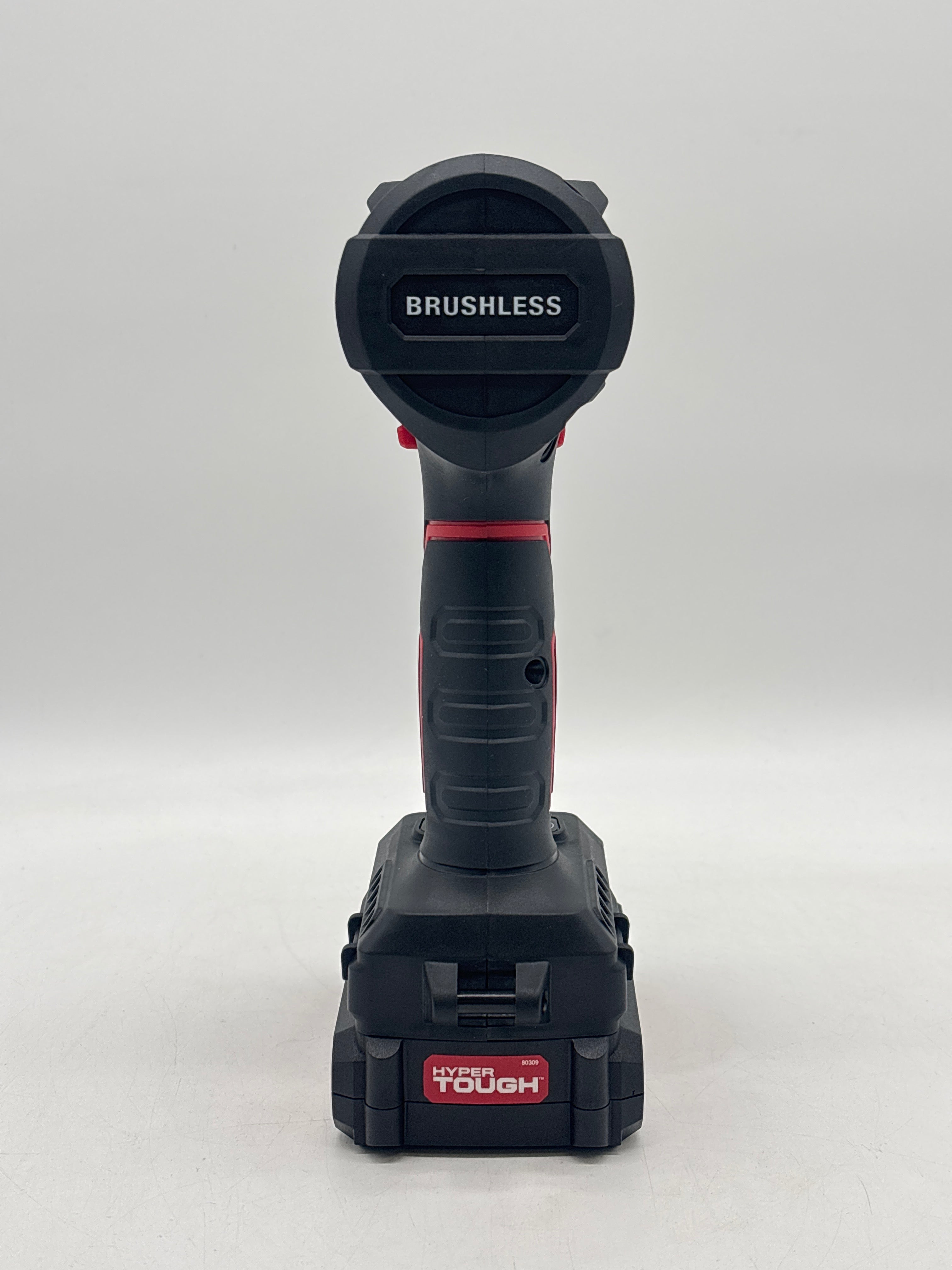 Hyper Tough 20V MAX 20 Volt 80046 Brushless 1/2" Impact Wrench - With Battery & Charger