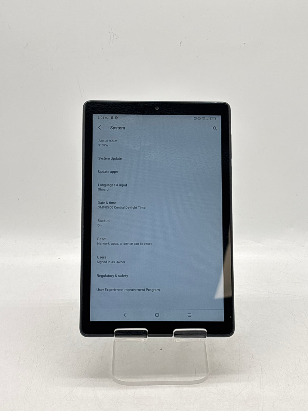 TCL Tab 8 LE 9137W 8" MediaTek Helio A22 3GB RAM 32GB Wi-Fi + 4G LTE T-Mobile - Used