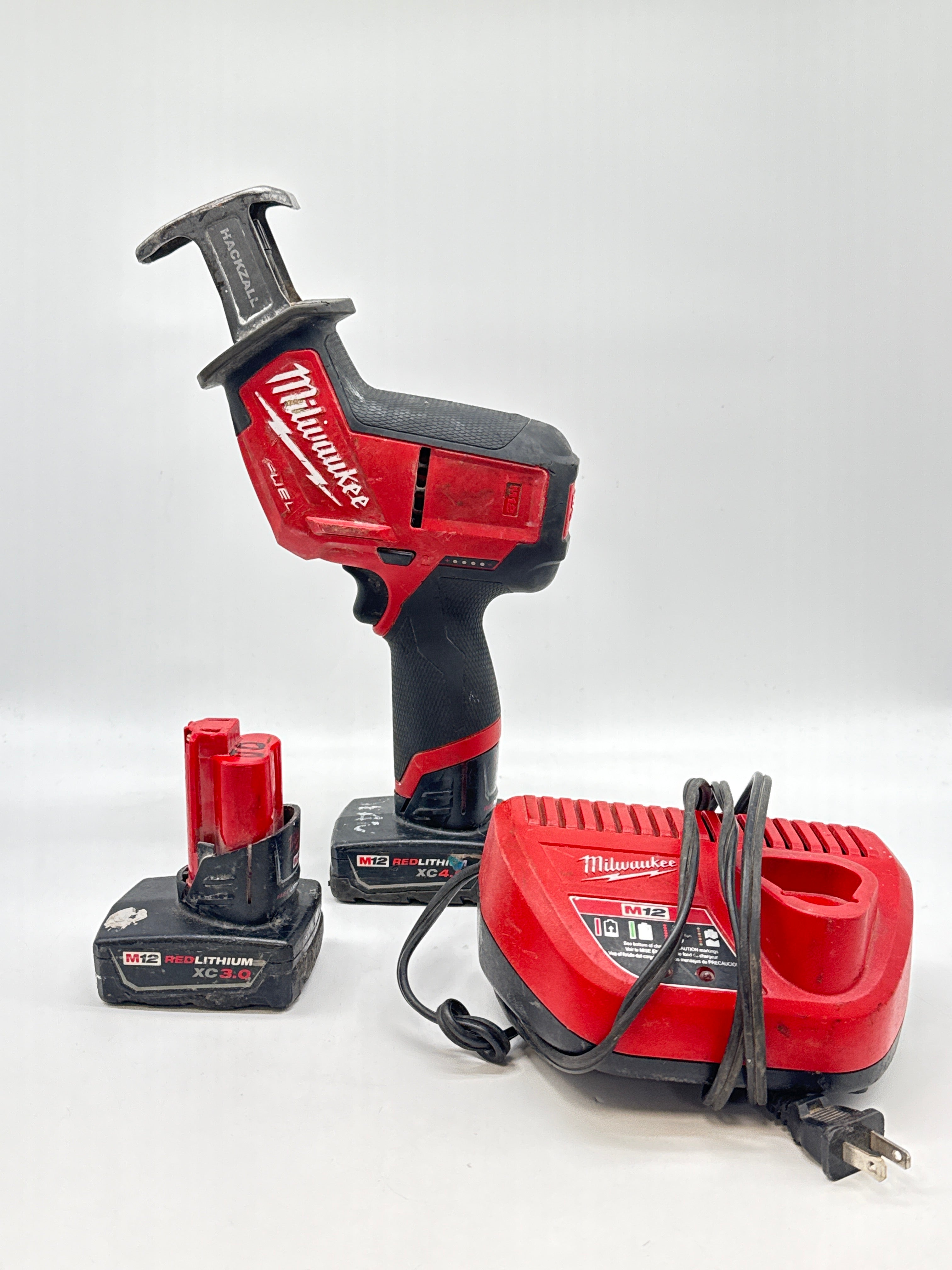Milwaukee 2520-20 M12 FUEL Brushless HACKZALL Reciprocating Saw w/Charger Battery