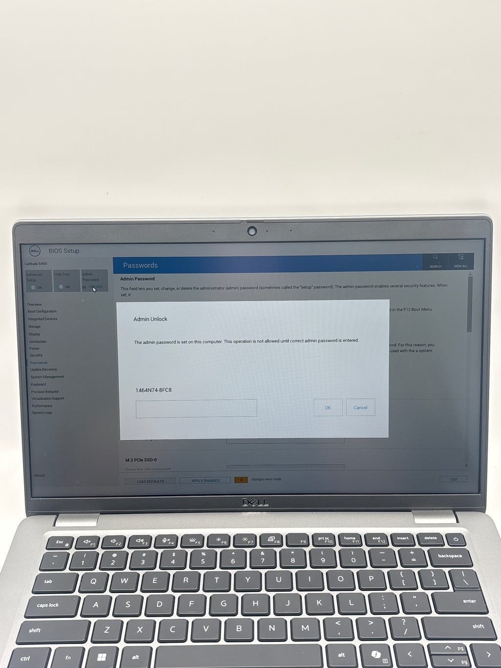 Dell Latitude 5450 Ultra 5 135U 16GB RAM 256GB SSD - BIOS Lock/Remotely Managed