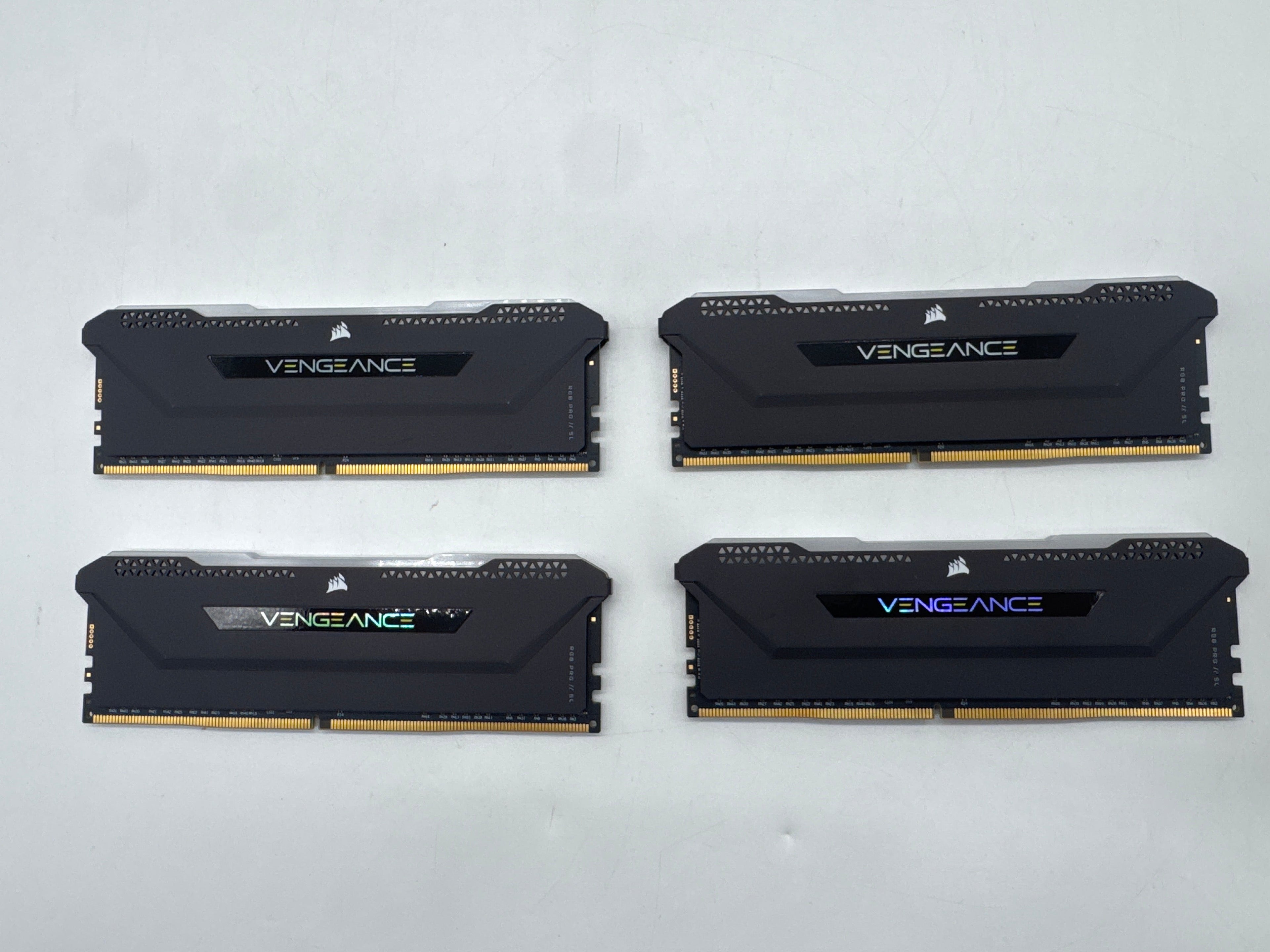 Corsair Vengeance RGB Pro SL 32GB (4x8GB) DDR4 3600MHz - Used