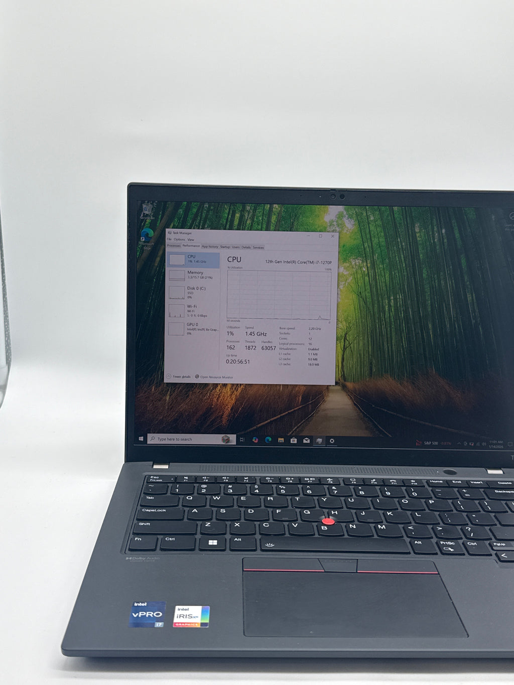 Lenovo ThinkPad T14 Gen 3 i7-1260P 16GB RAM 512GB SSD - POP Password