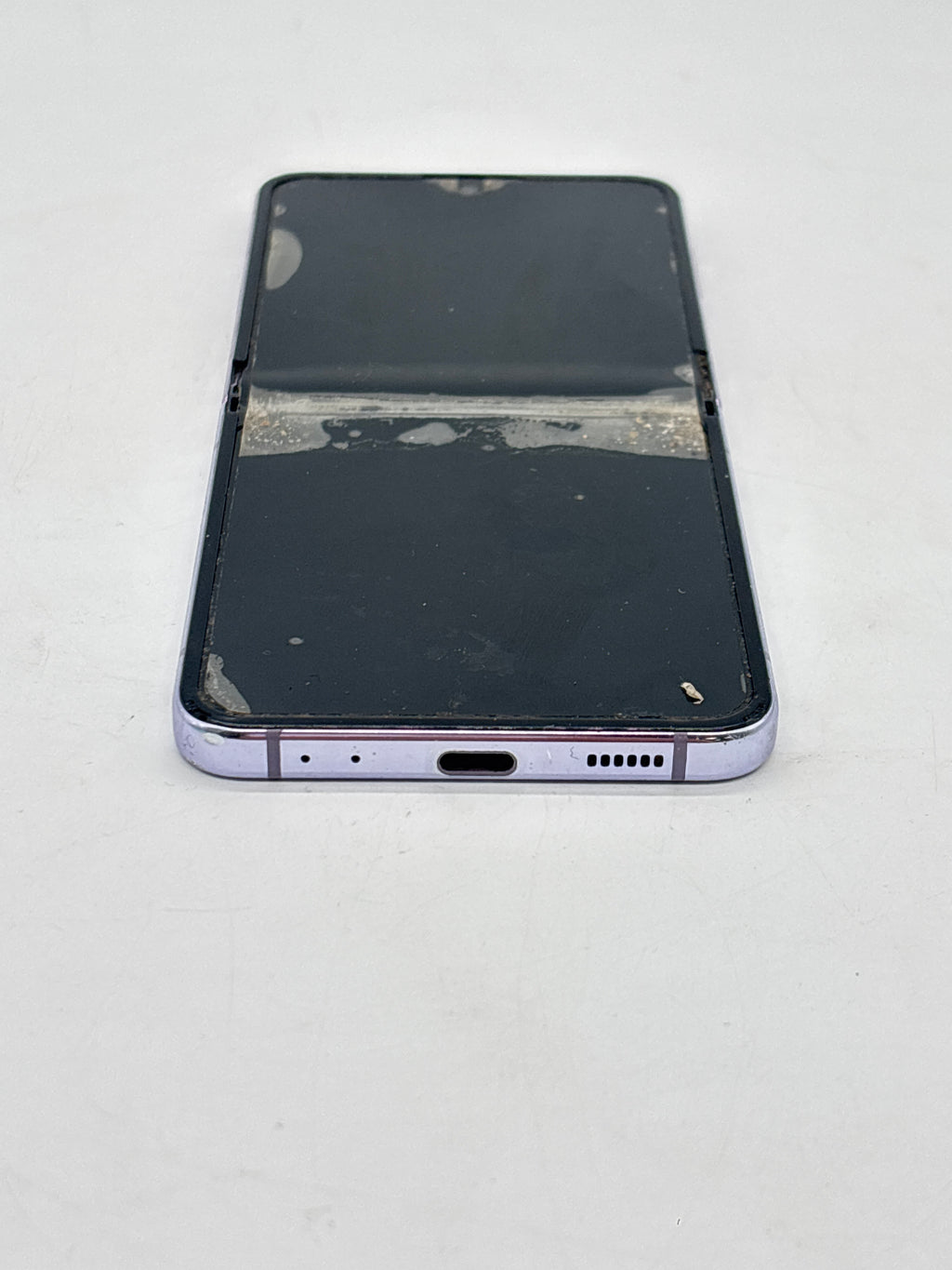 Samsung Galaxy Z Flip 4 256GB Unlocked Purple - For Parts (Bad LCD)