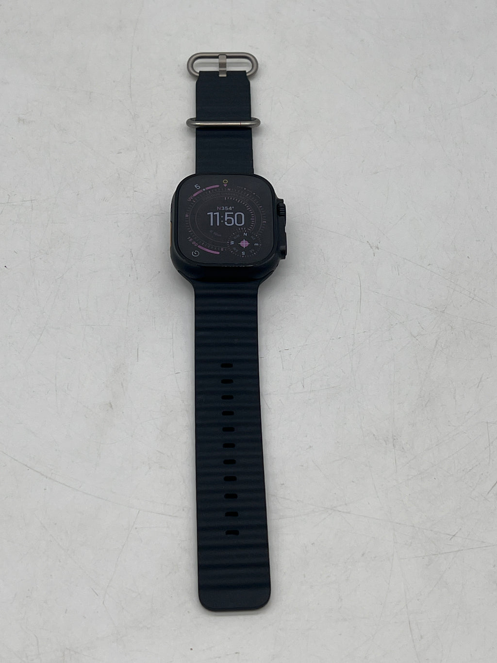 Apple Watch Ultra 3 A3281 Black Cellular MF0J4LW/A w/ Ocean Band - Used