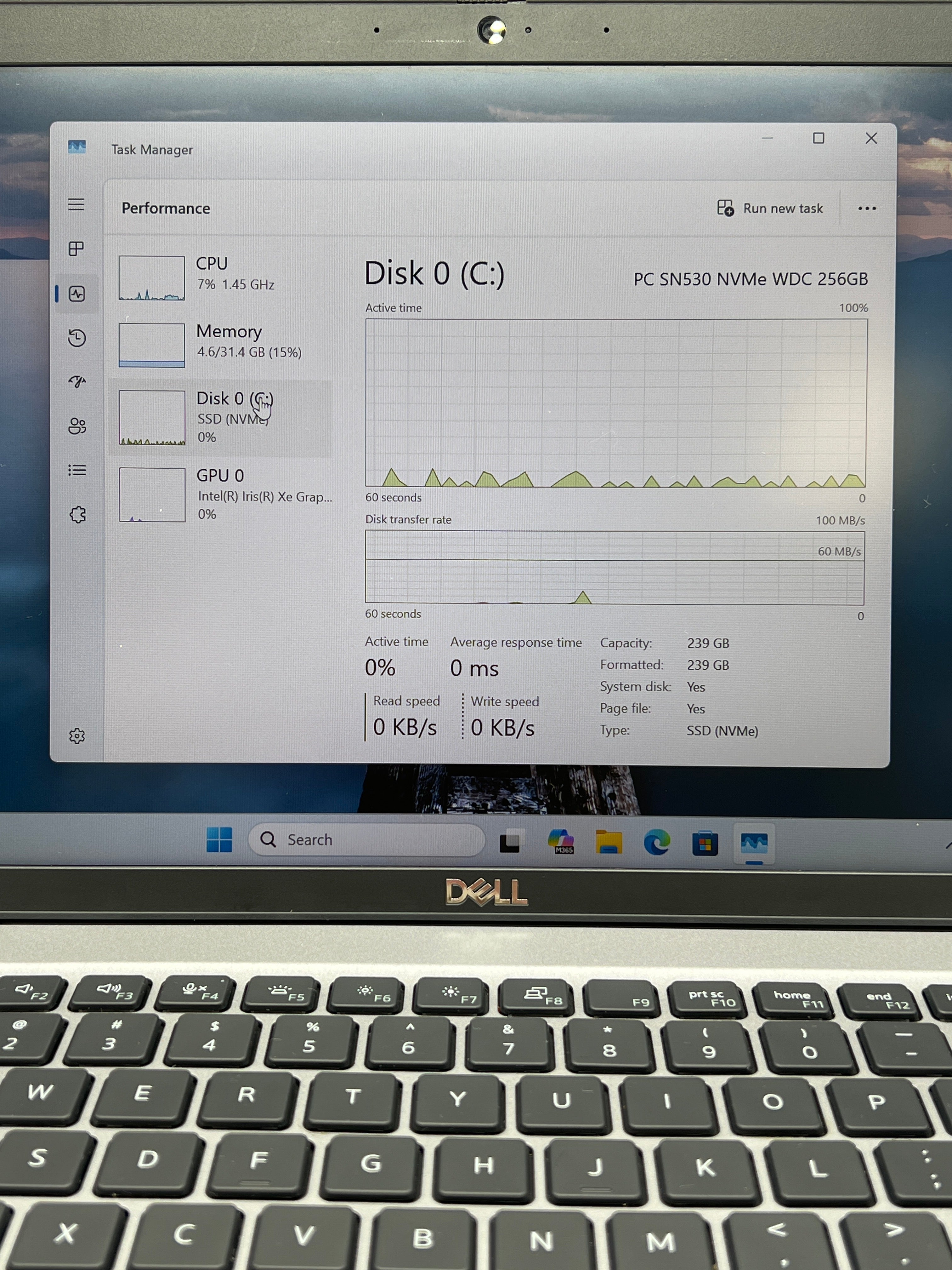 Dell Latitude 5420 14 Inch Intel i7 11th Gen 32GB RAM 256GB SSD Silver Used