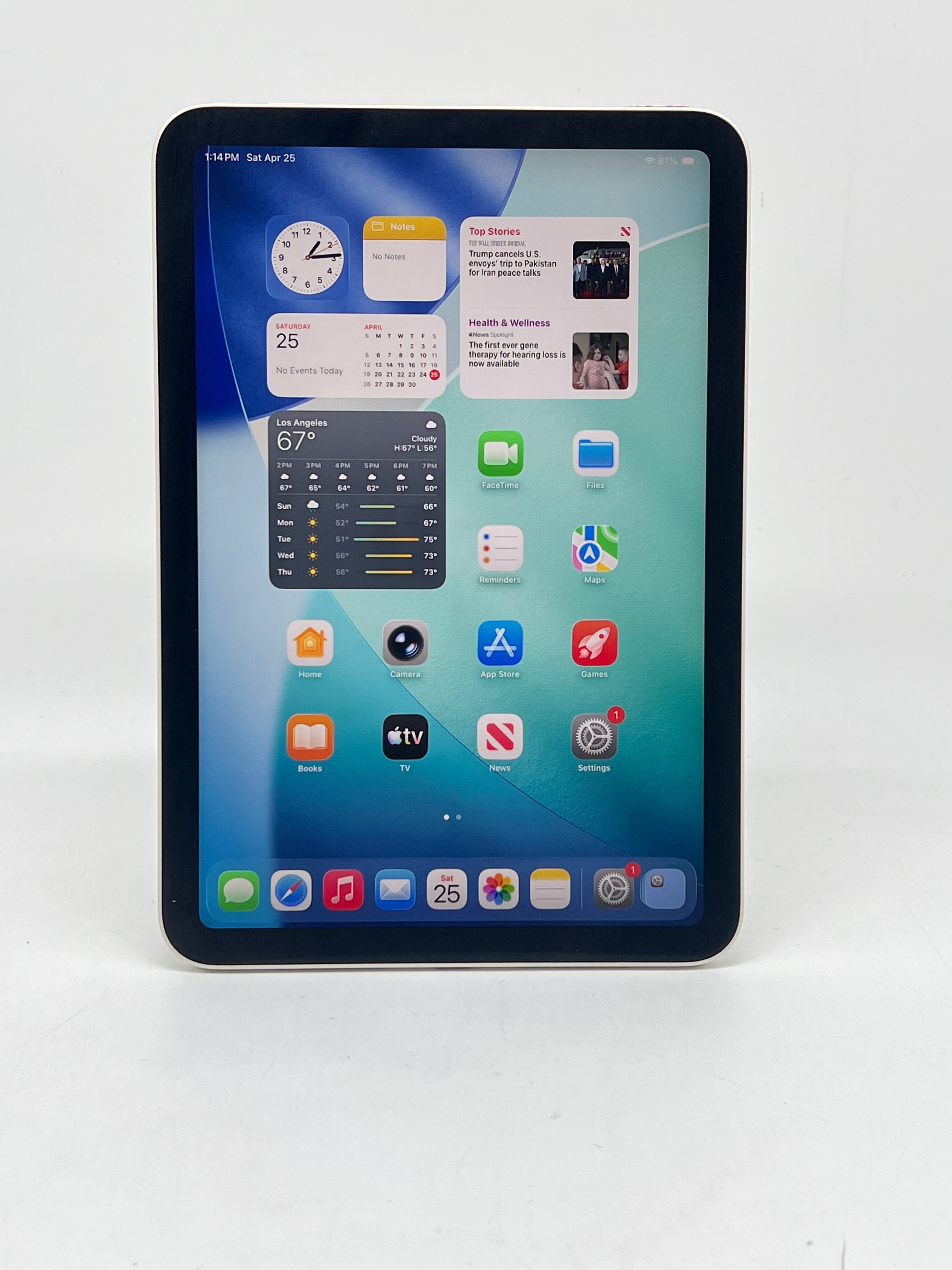 Apple iPad mini 6th Gen A2569 256GB Wi-Fi w/ Apple Pencil - Engraved