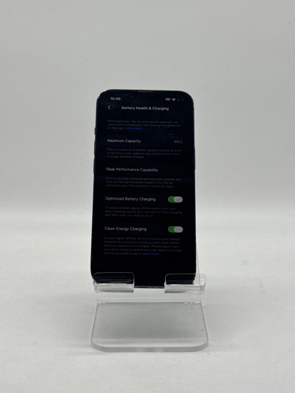 Apple iPhone 13 6.1" A2482 128GB Unlocked Midnight - Screen Damage