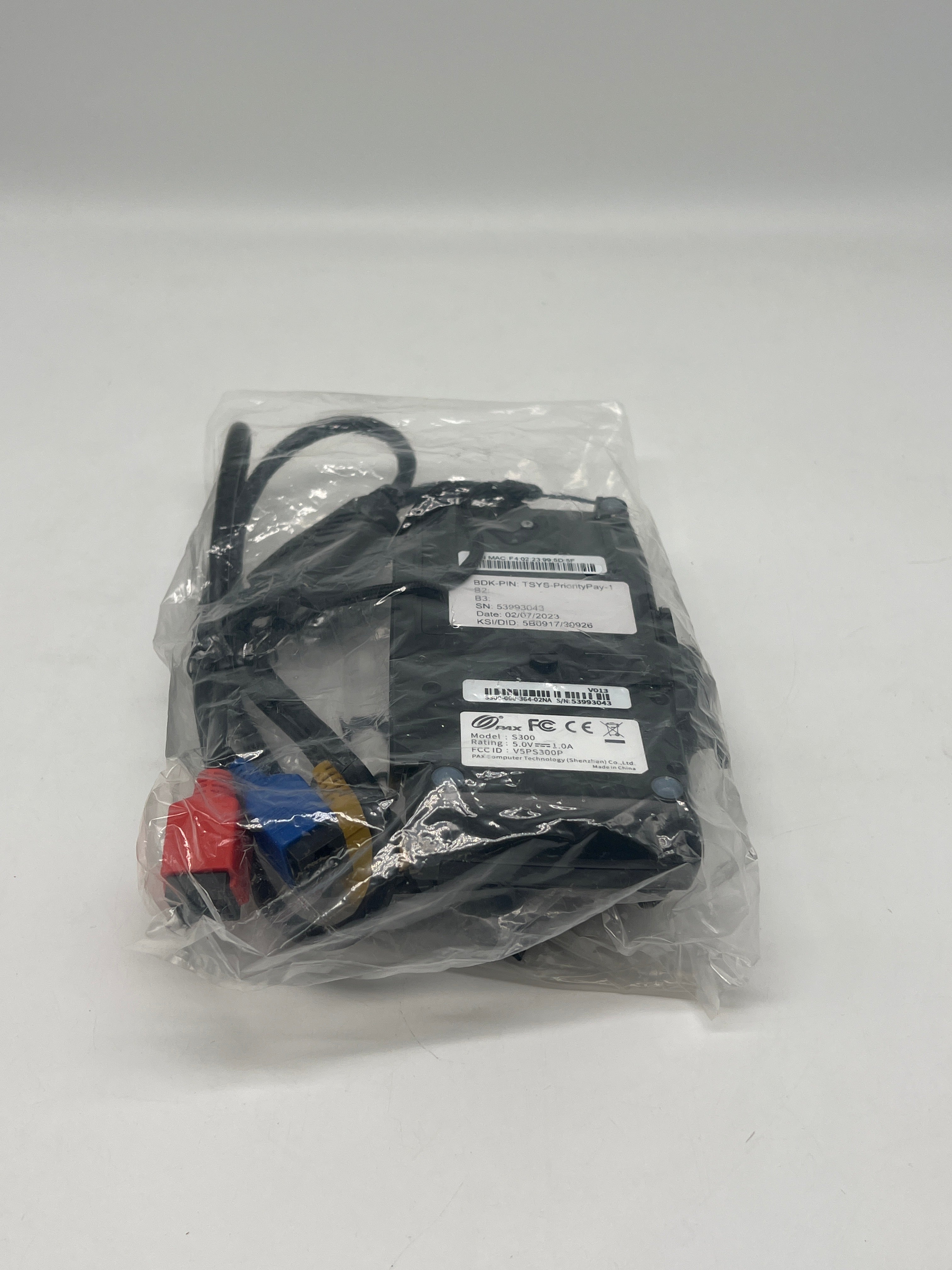 Dejavoo Z9 VEGA3000 Credit Card Terminal Black - Used with Box