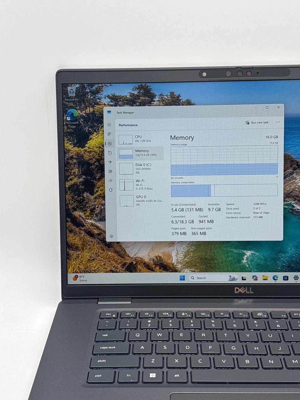 Dell Latitude 7530 i7-1265U 16GB 512GB SSD