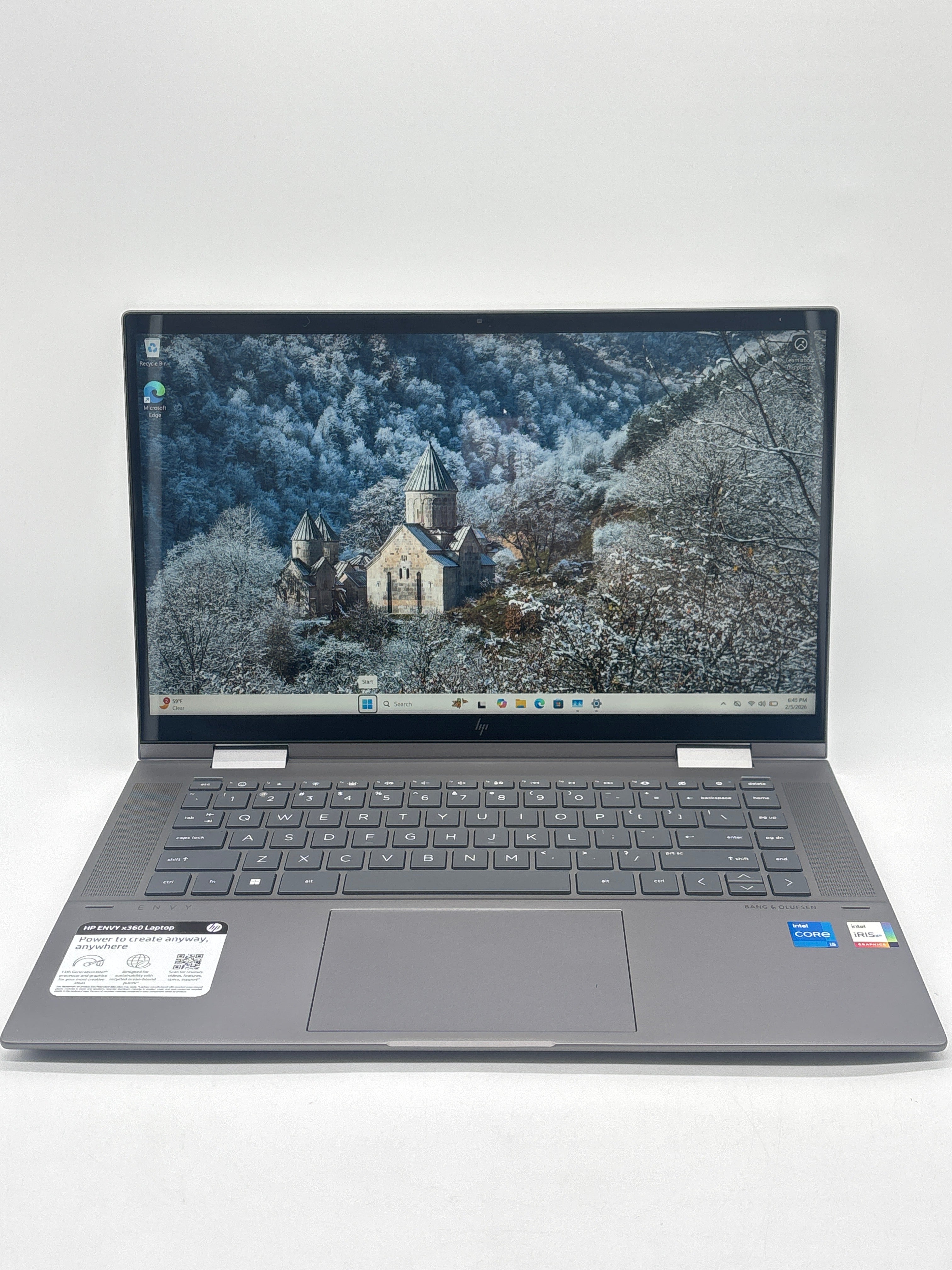 HP Envy x360 2-in-1 i5-1335u 8GB RAM 512GB SSD Gray - Used