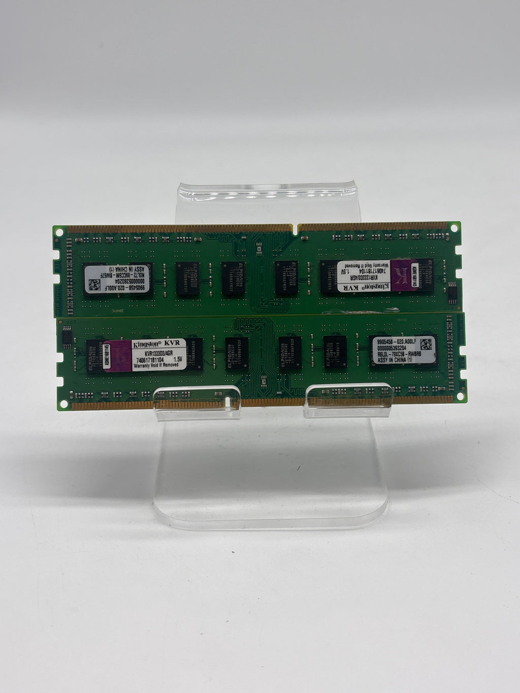 Kingston KVR1333DR/K3 RAM 4GB DDR3 SDRAM 1333MHz (PC3-10600) DIMM - Used