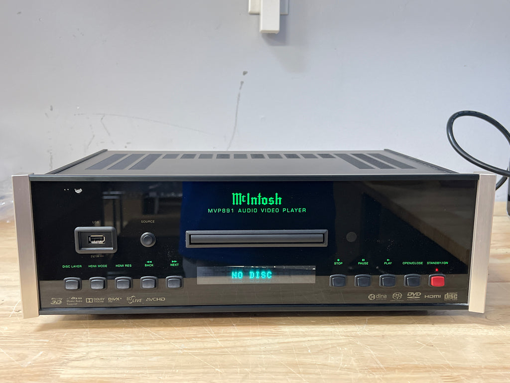 McIntosh MVP891 CD SACD Video Universal Player Black - Used