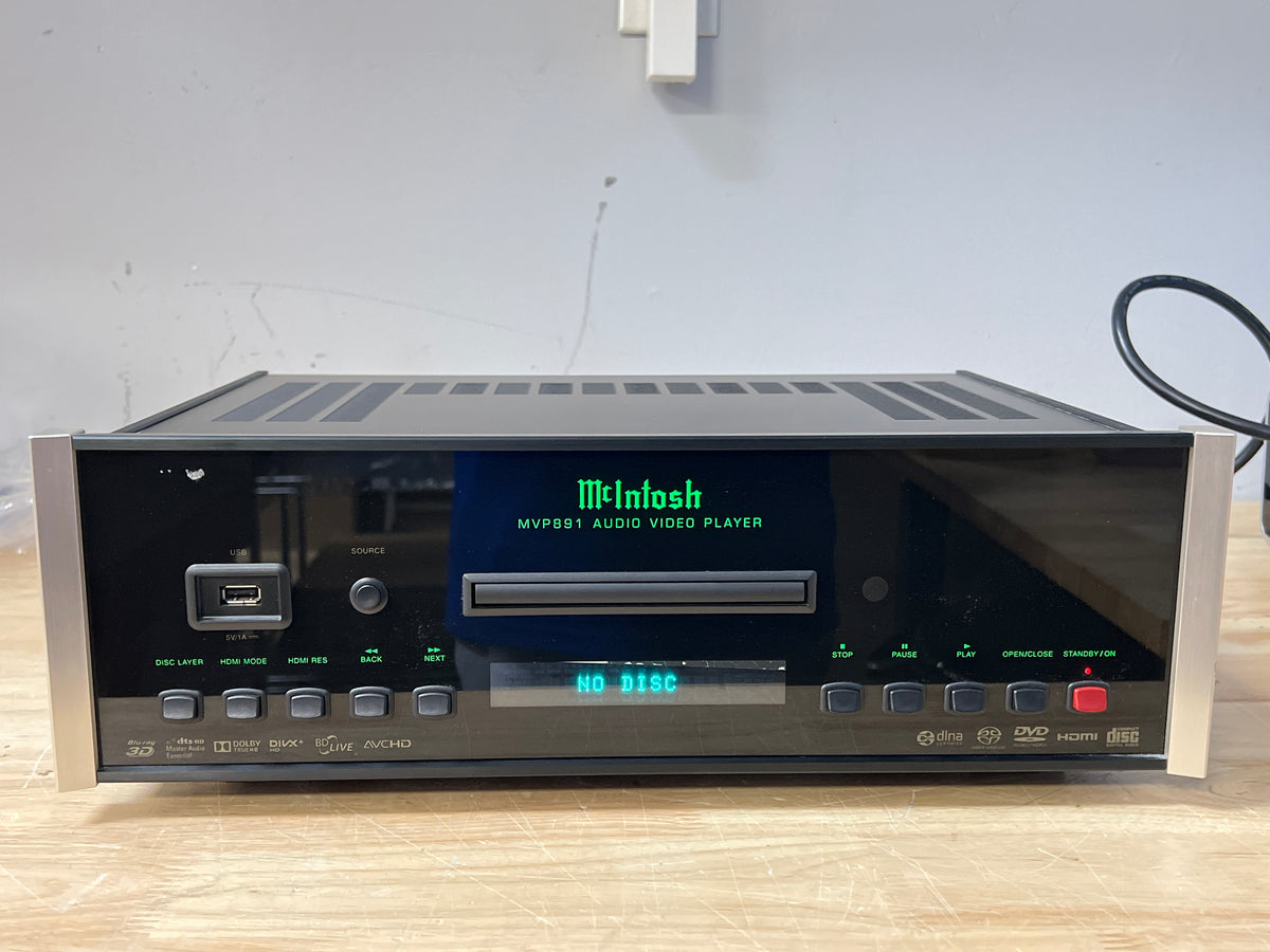 McIntosh MVP891 CD SACD Video Universal Player Black - Used