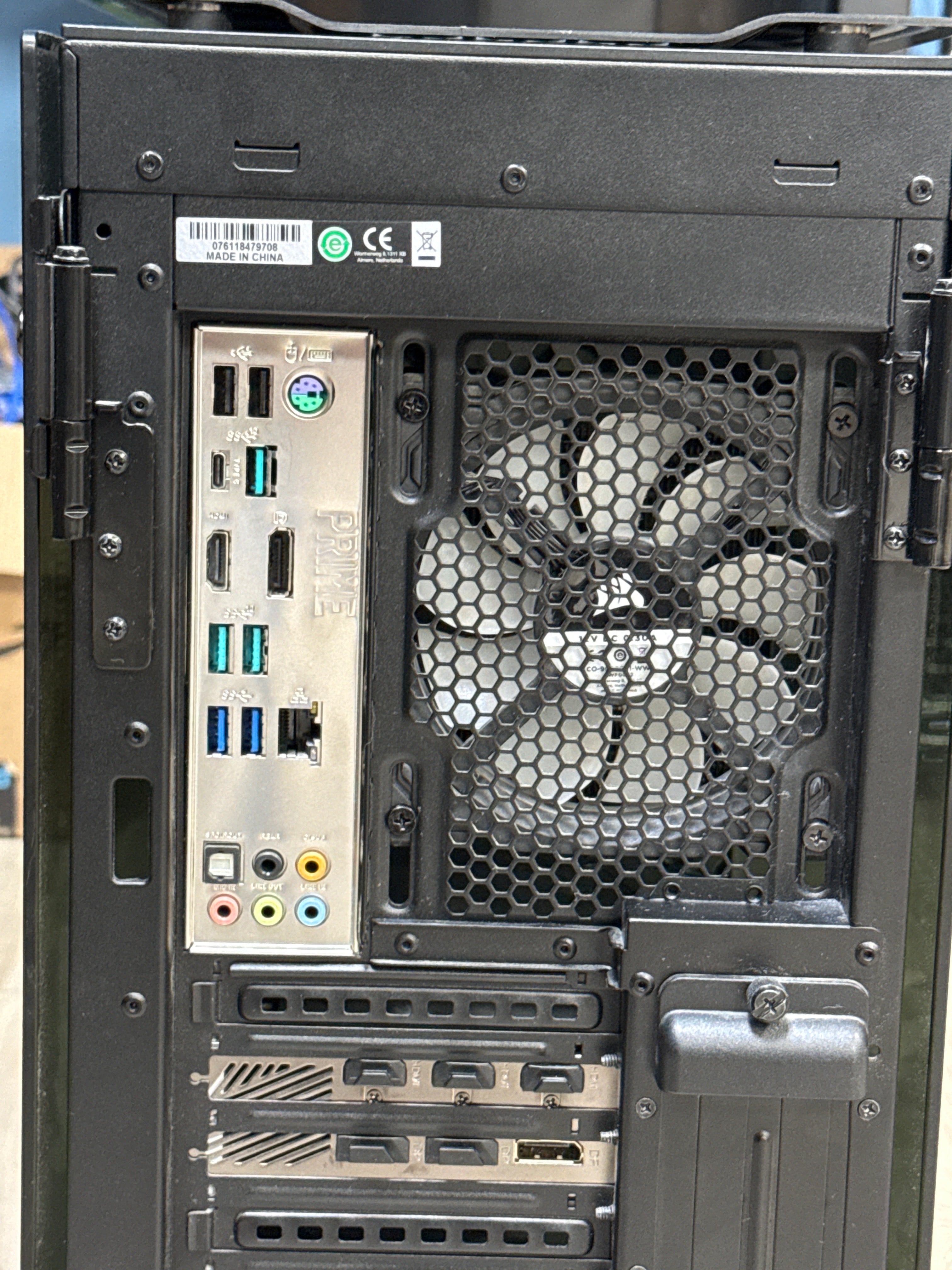Custom PC Intel i7-8700k 16GB RAM GeForce RTX 3070 5.5TB HDD + 119GB SSD