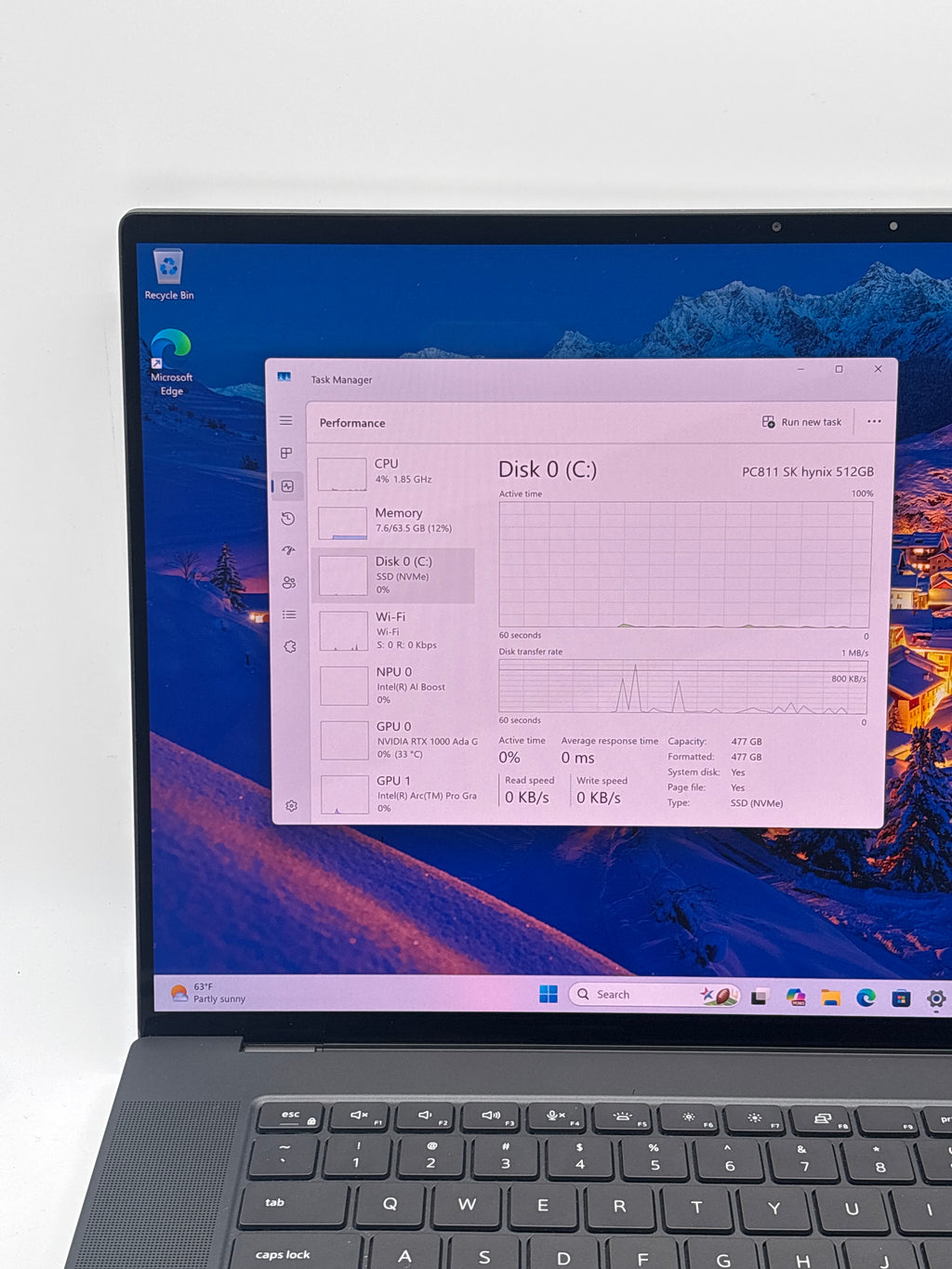 Dell Precision 5690 Ultra 7 165H 64GB RAM 512GB SSD RTX 1000 Ada - Warranty (April 2028)
