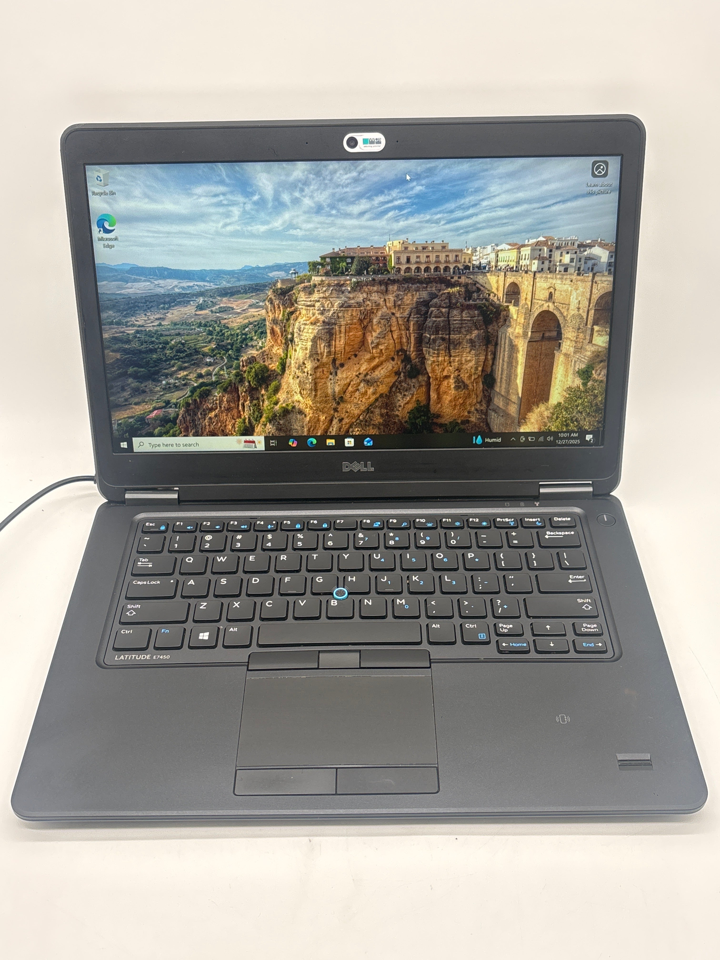 Dell Latitude E7450 i7-5600U 8GB RAM 256GB SSD - For Parts (BAD BATTERY)