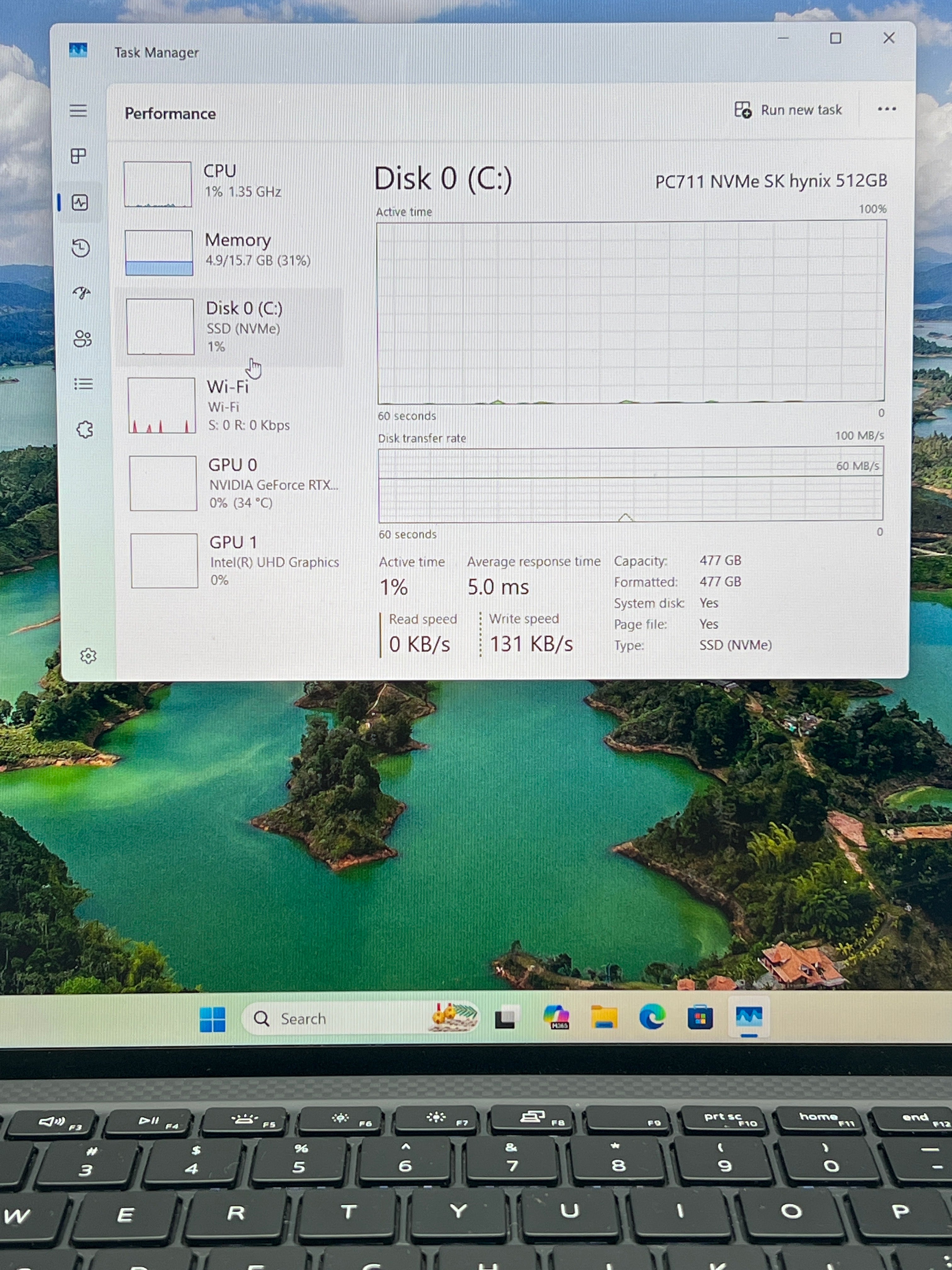 Dell XPS 15 9510 i7 16GB RAM  512GB SSD GeForce RTX 3050 Ti Black