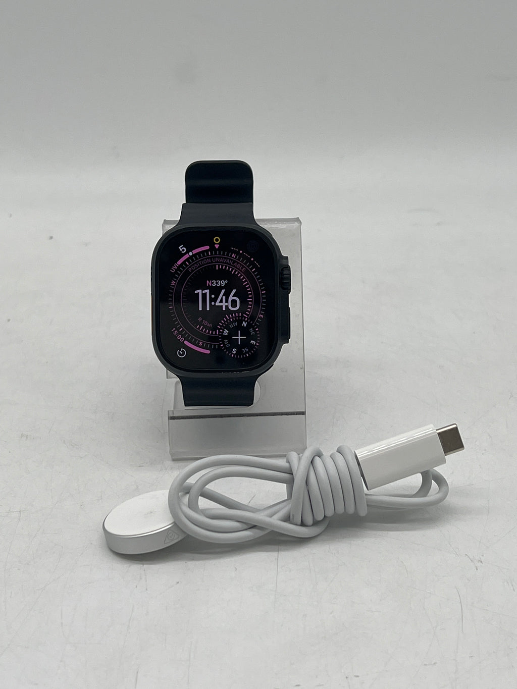 Apple Watch Ultra 3 A3281 Black Cellular MF0J4LW/A w/ Ocean Band - Used