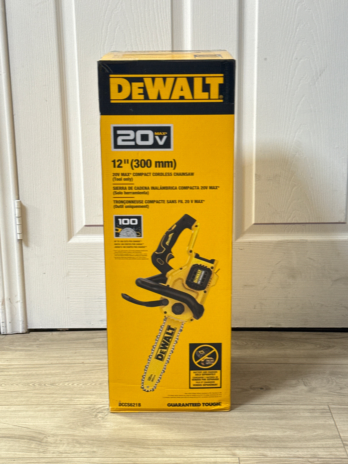 DEWALT DCCS621B 20V MAX Cordless Chainsaw Brushless Tool Only - New