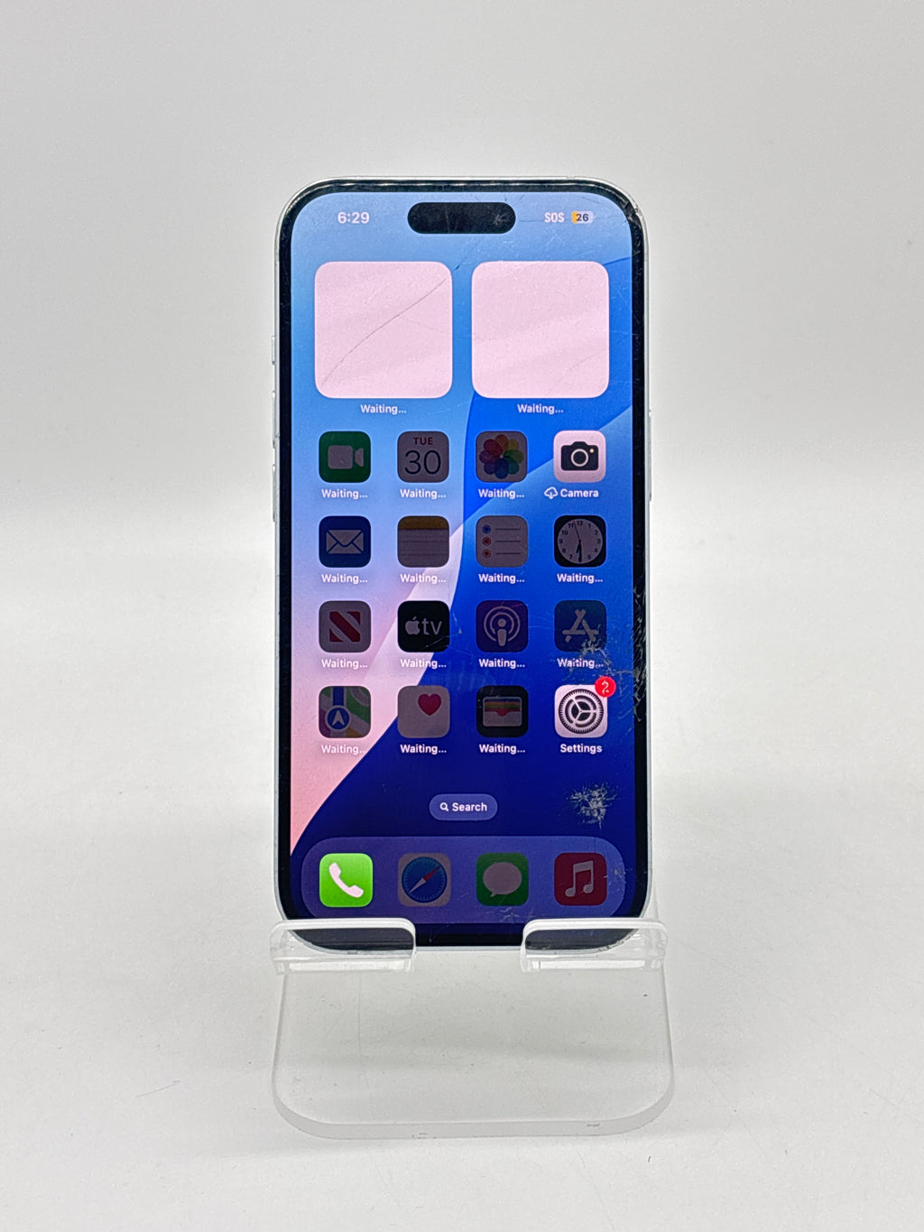 Apple iPhone 15 128 GB Blue Unlocked - For Parts (Read DESC)