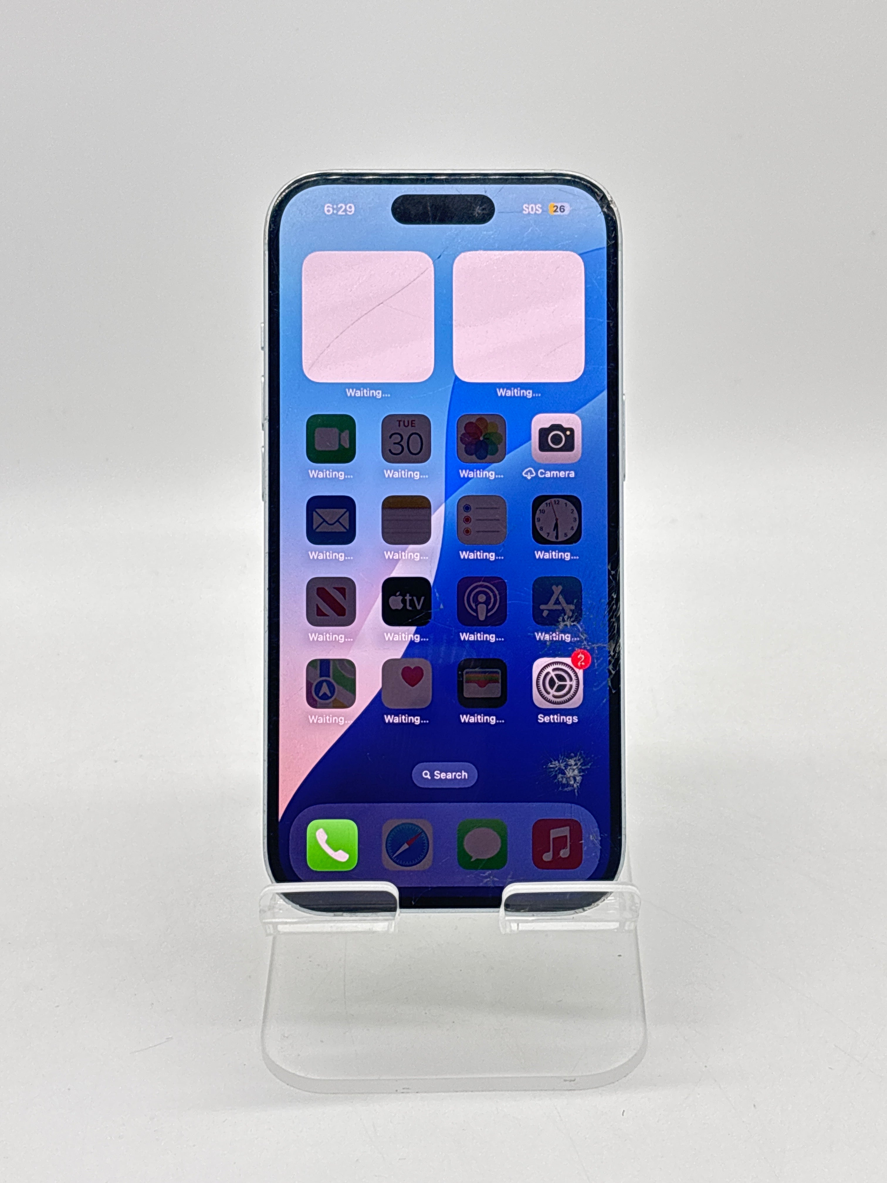 Apple iPhone 15 128 GB Blue Unlocked - For Parts (Read DESC)