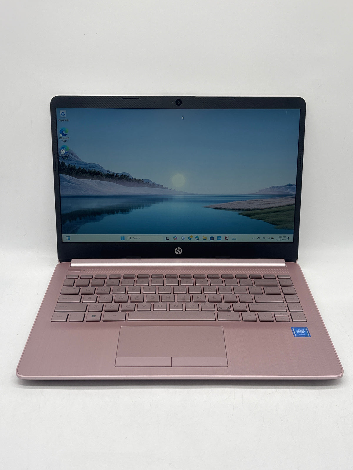 HP 14-cf2112wm 14" Intel N4120 4GB RAM 64GB SD Pink - Used